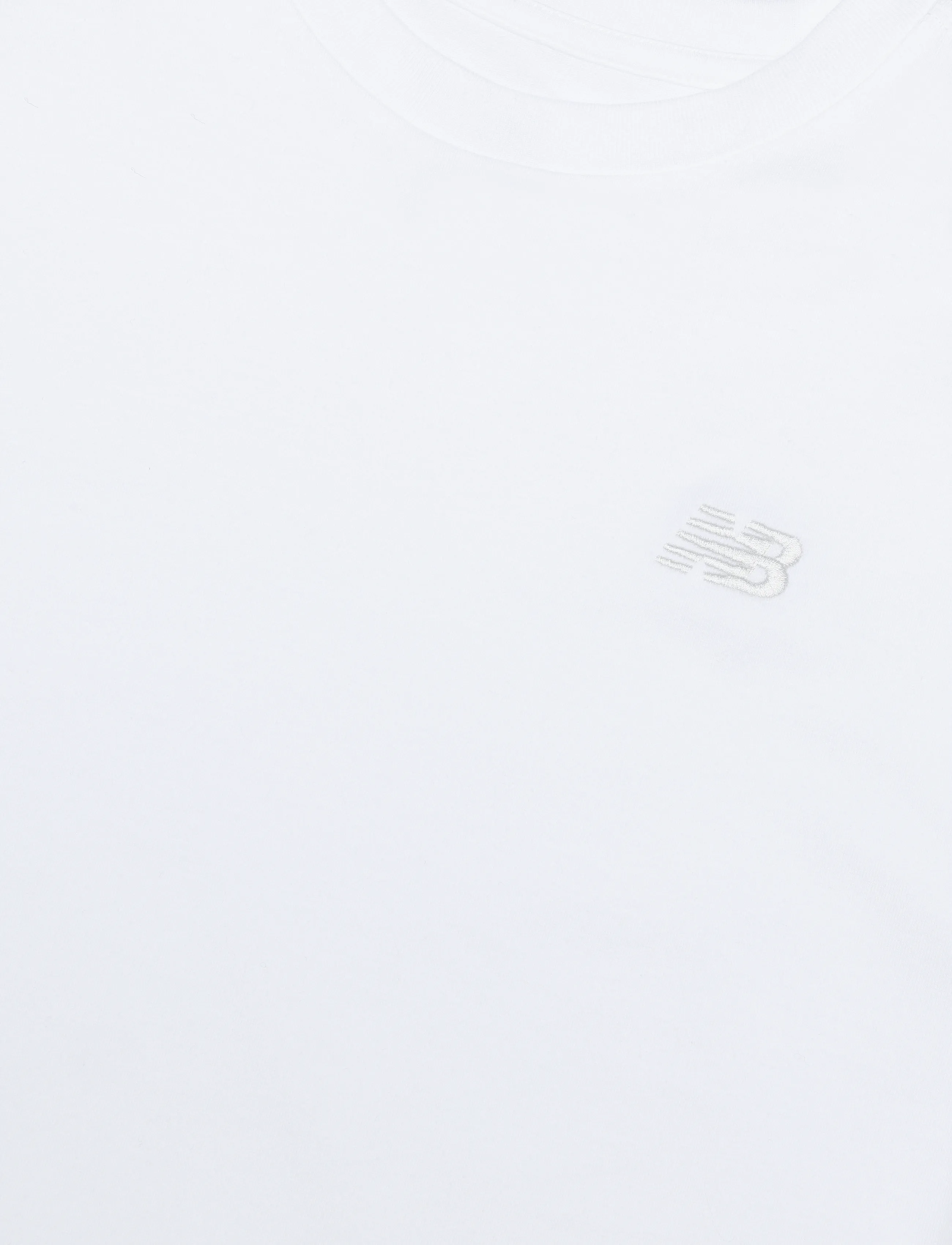 New Balance - New Balance Jersey Small Logo Tee - sports tops - nb bright white - 2