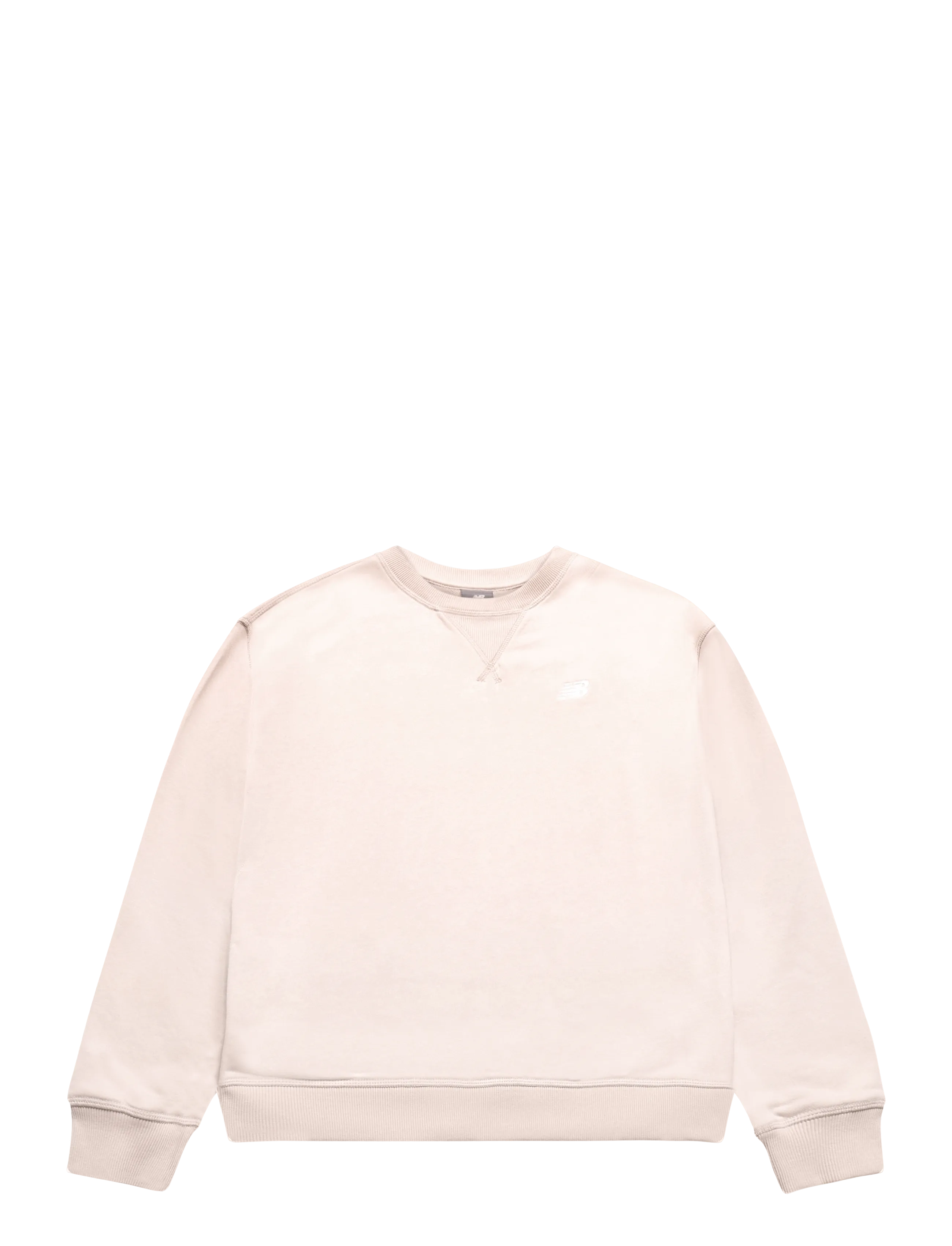 New Balance New Balance French Terry Small Logo Crew - Sweatshirts - BISQUE / beige