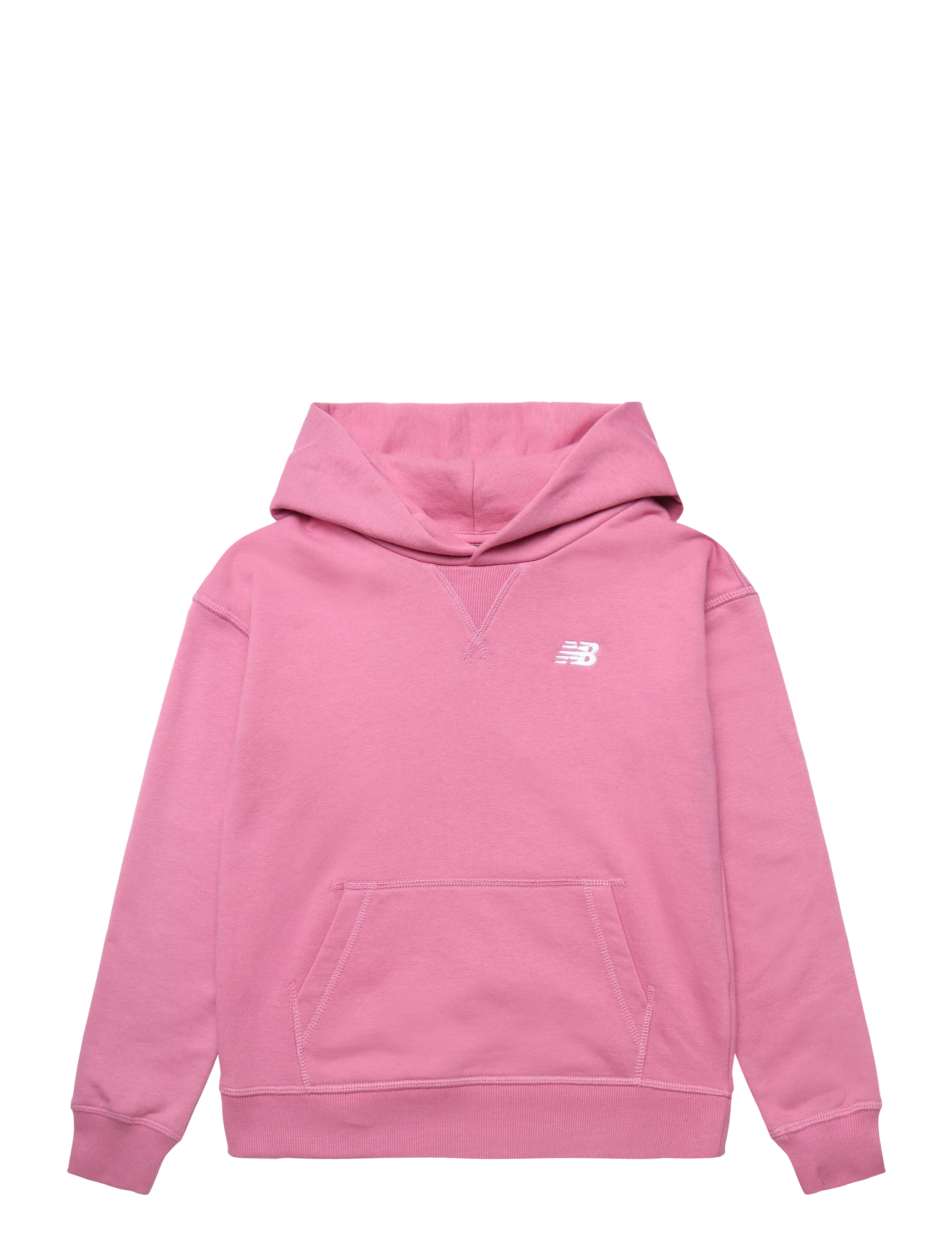 New Balance New Balance French Terry Small Logo Hoodie, 176, Pink, Sweatshirts & Hættetrøjer > Hættetrøjer, Børn