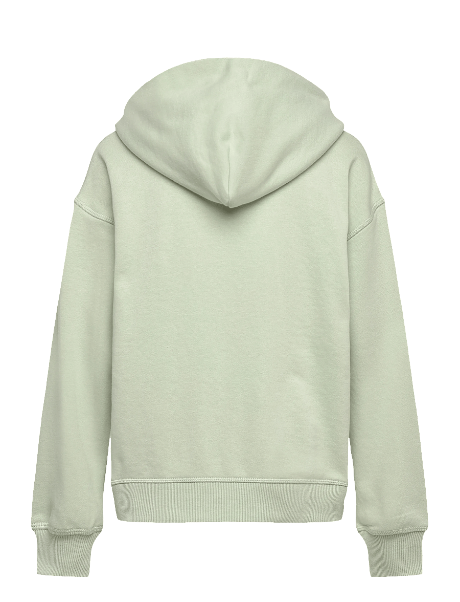 New Balance - New Balance French Terry Small Logo Hoodie - hættetrøjer - silver moss - 1
