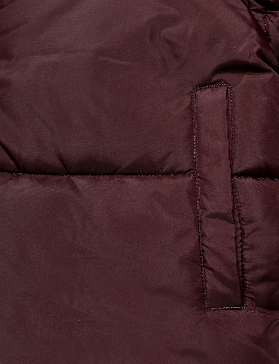 New Balance - Unbaffled Puffer Coat - vinterjackor - cherry leather - 3