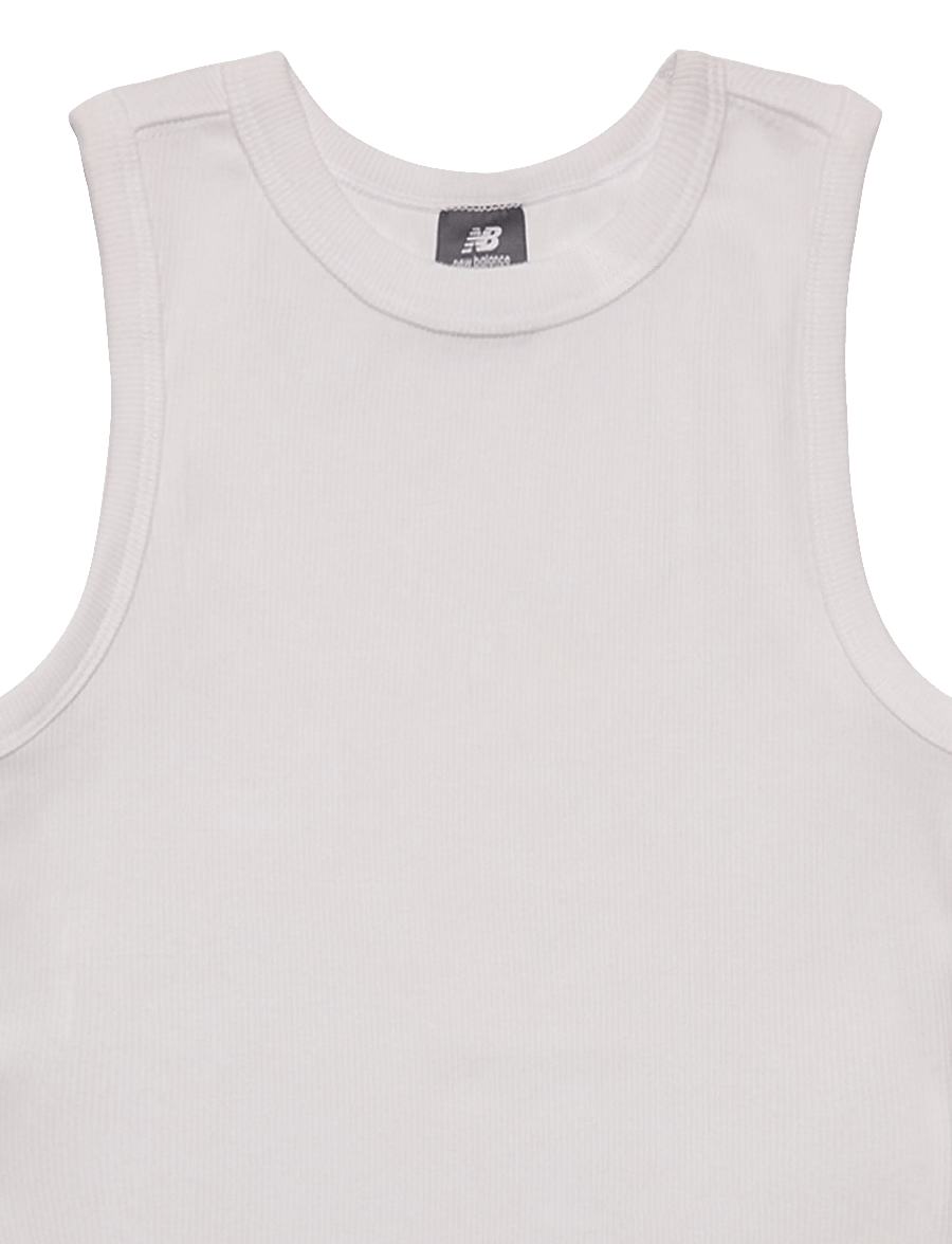 New Balance - Rib Vest - vestid - nb bright white - 2
