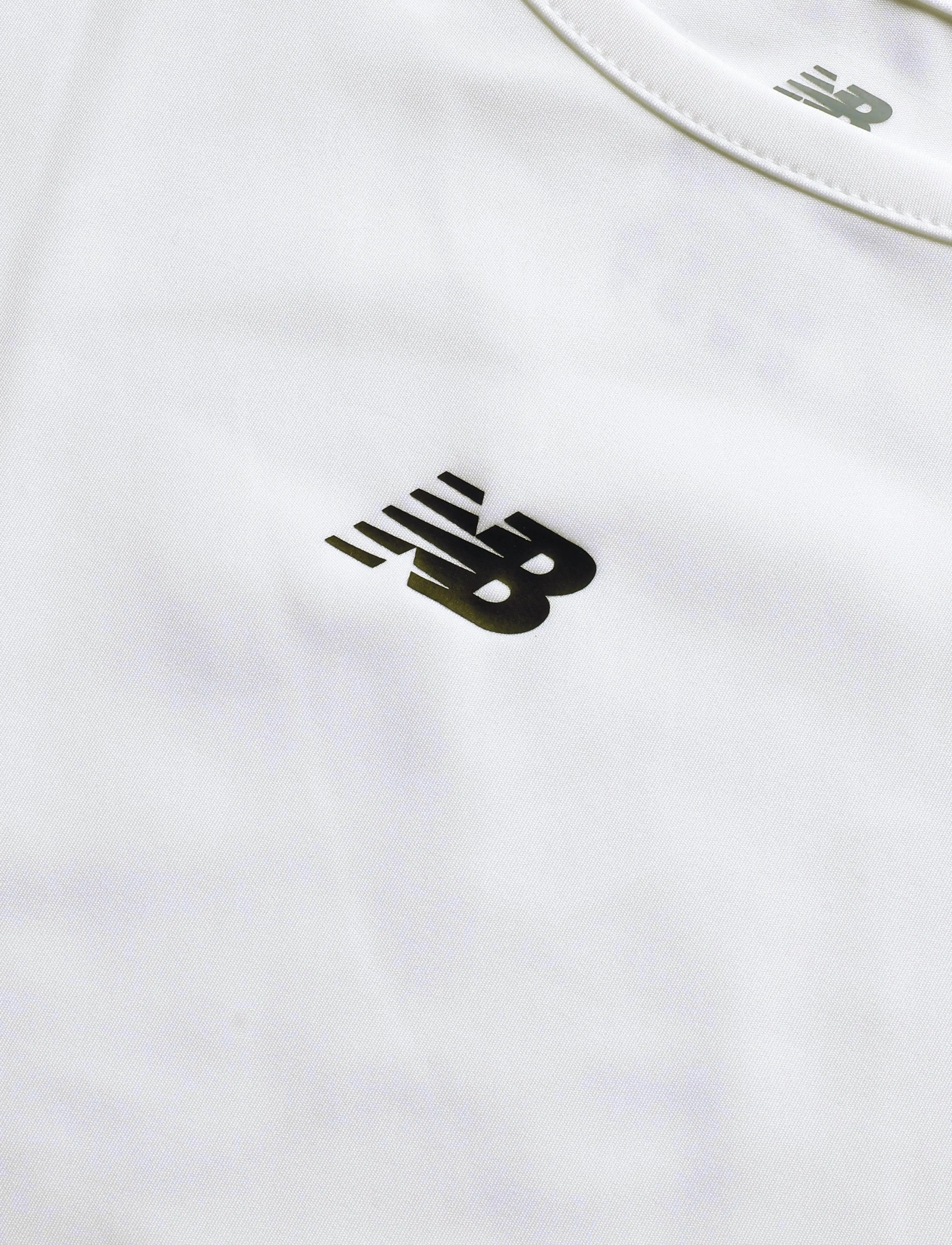 New Balance - Athletic Tee - sporditopid - nb bright white - 2