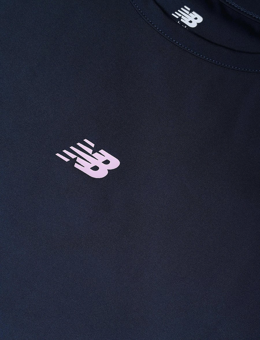 New Balance - Athletic Tee - sporttoppar - nb navy - 2