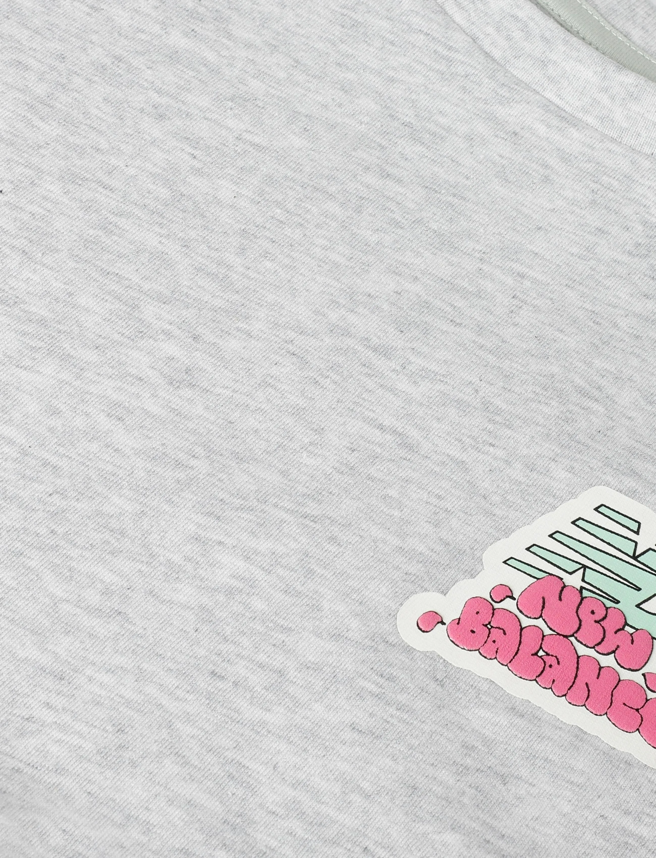 New Balance - Sticker Pack Graphic Tee - ash heather - 2
