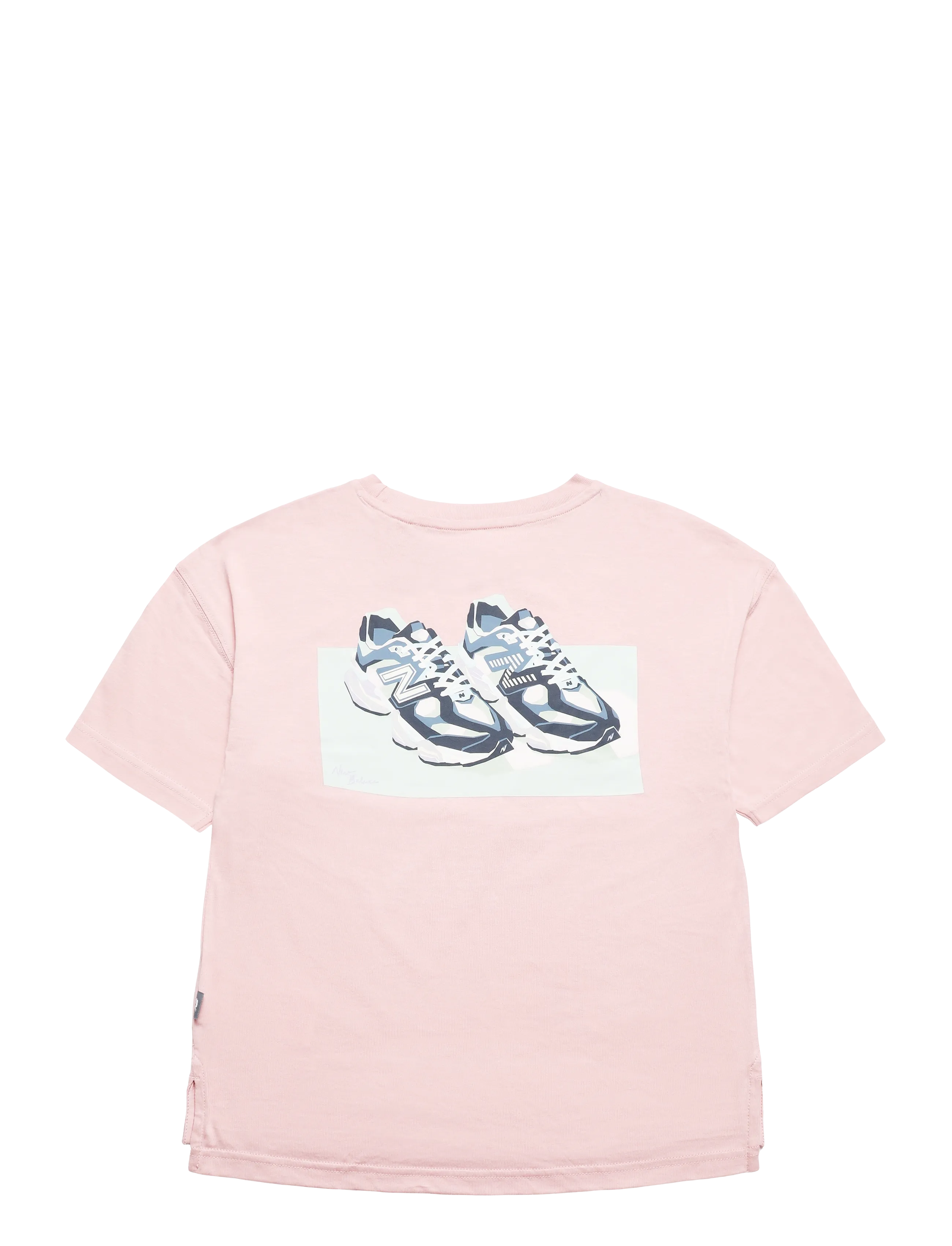 New Balance - 9060 Graphic Tee - sportstoppe - pink chalk - 1