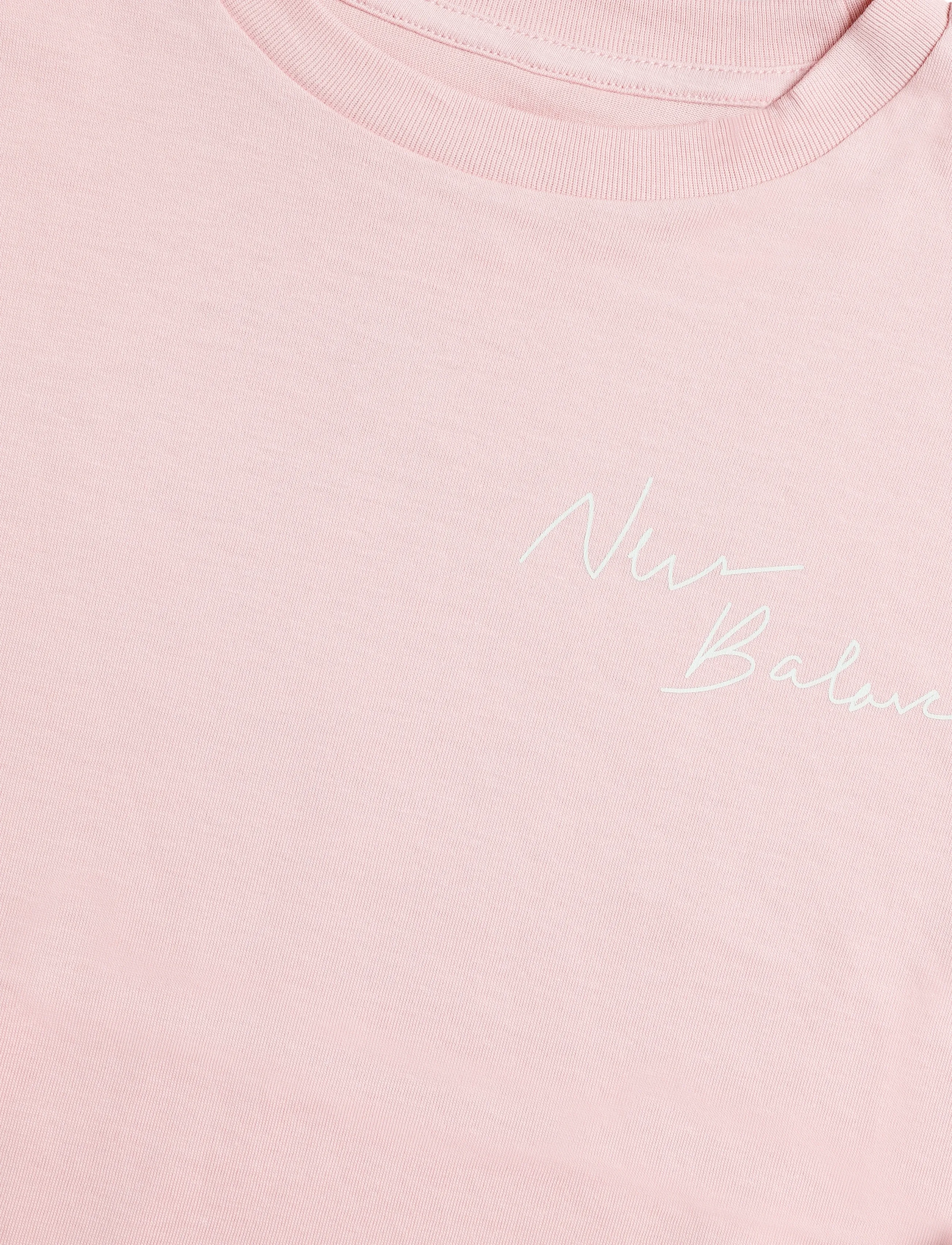 New Balance - 9060 Graphic Tee - sportstoppe - pink chalk - 2