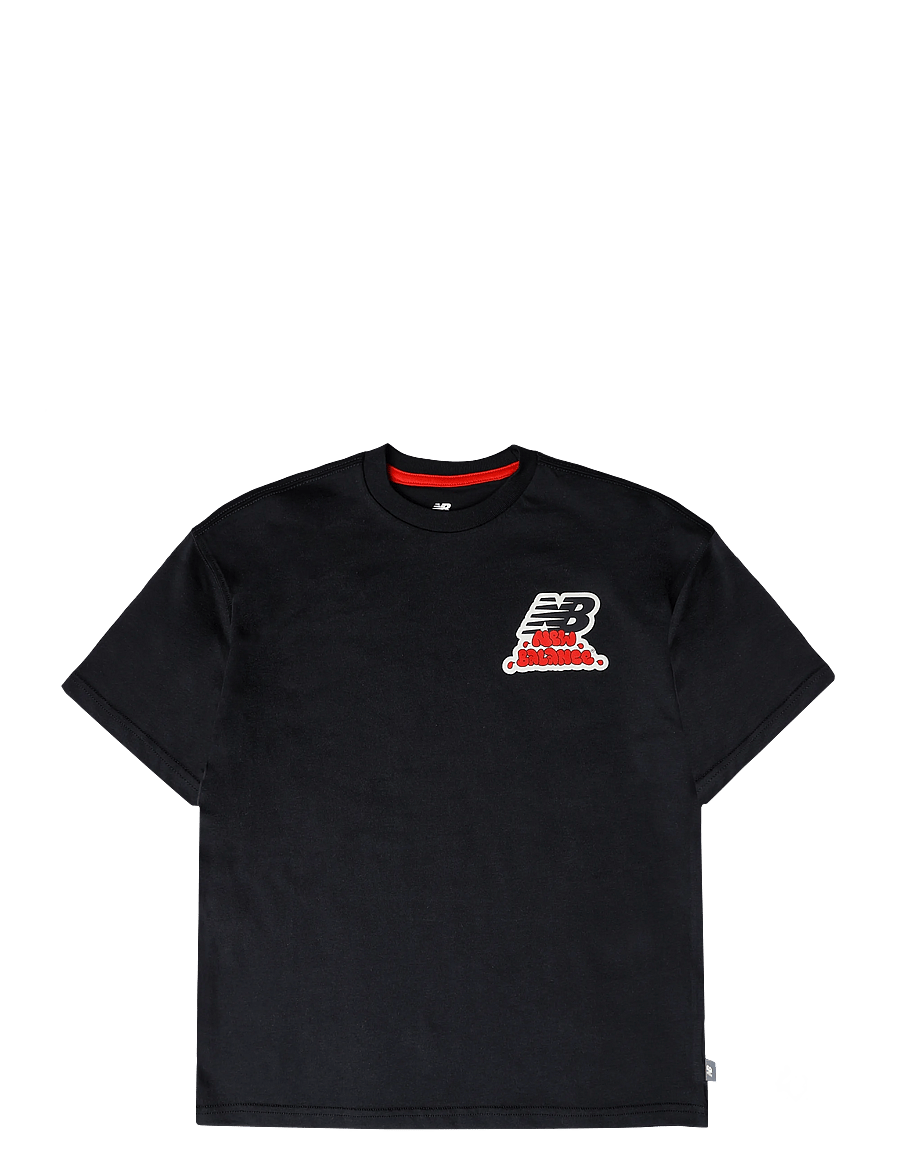 New Balance - Sticker Pack Graphic Tee - sportoberteile - nb caviar - 0