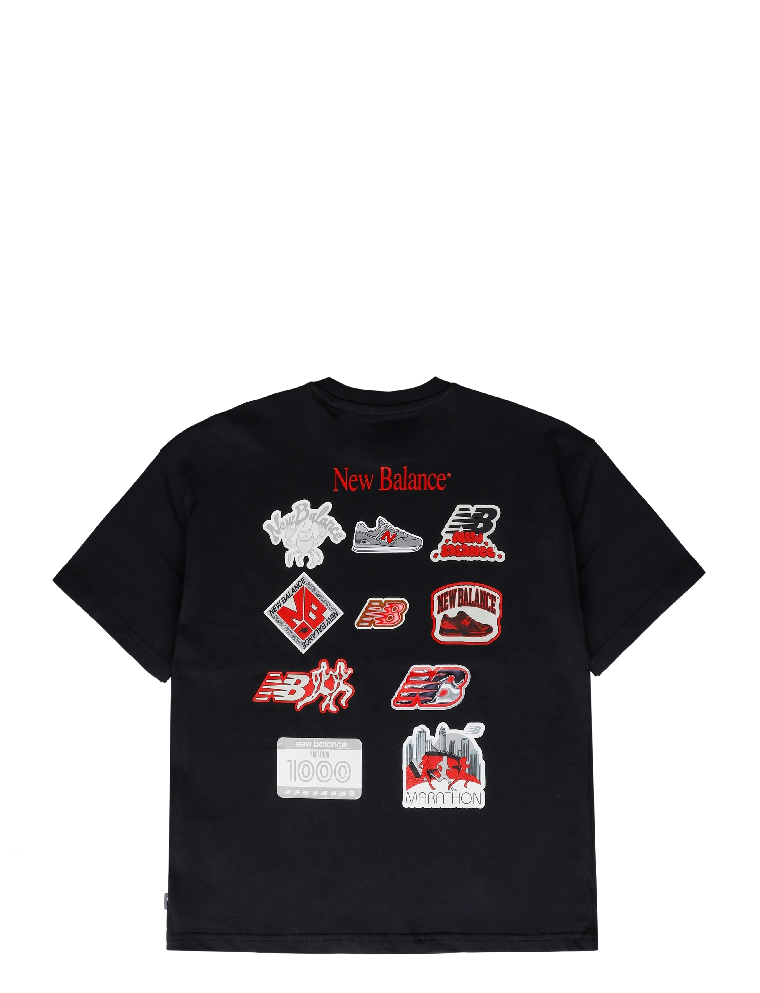 New Balance - Sticker Pack Graphic Tee - nb caviar - 1