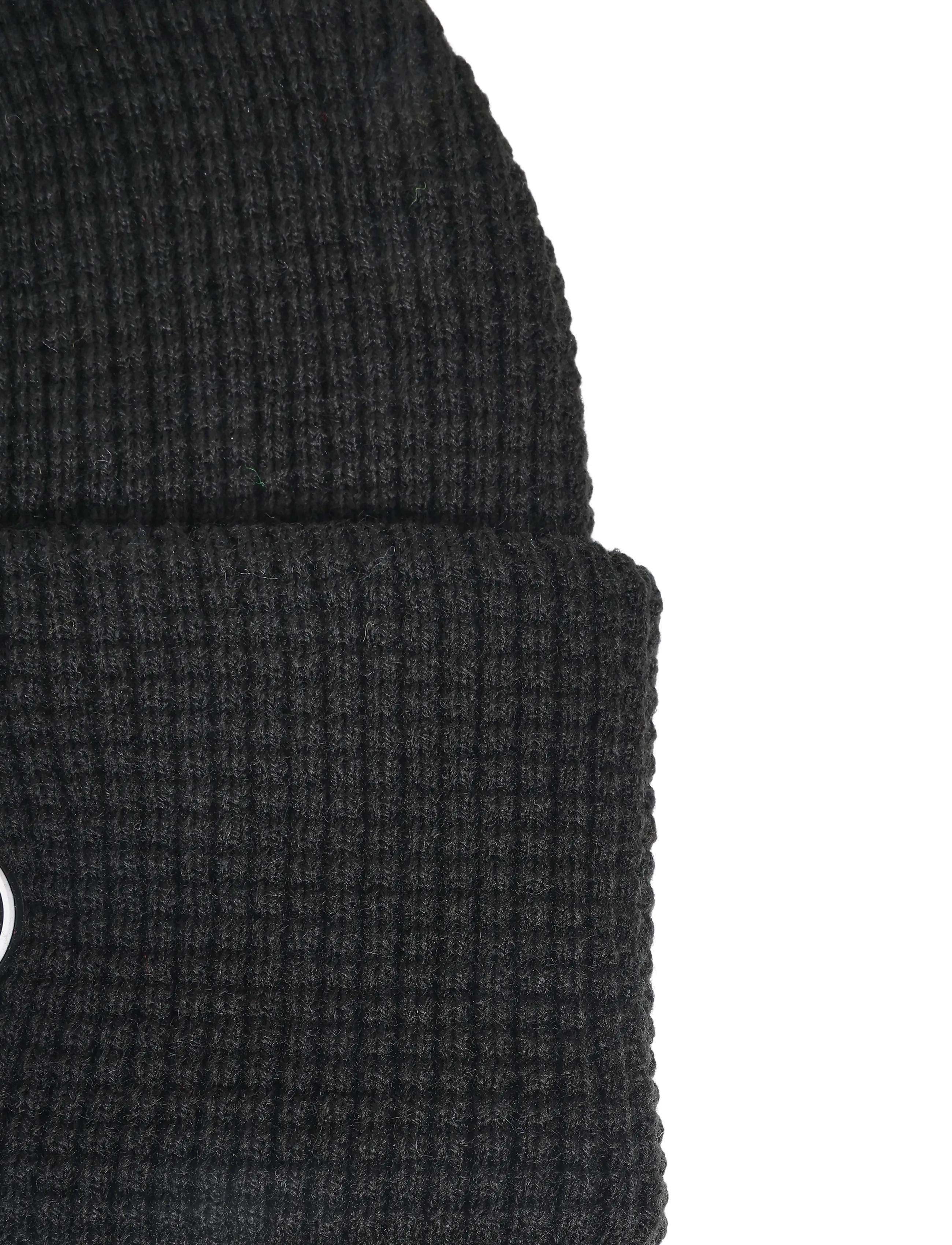 New Balance - Waffle Knit Fisherman Beanie - black - 2