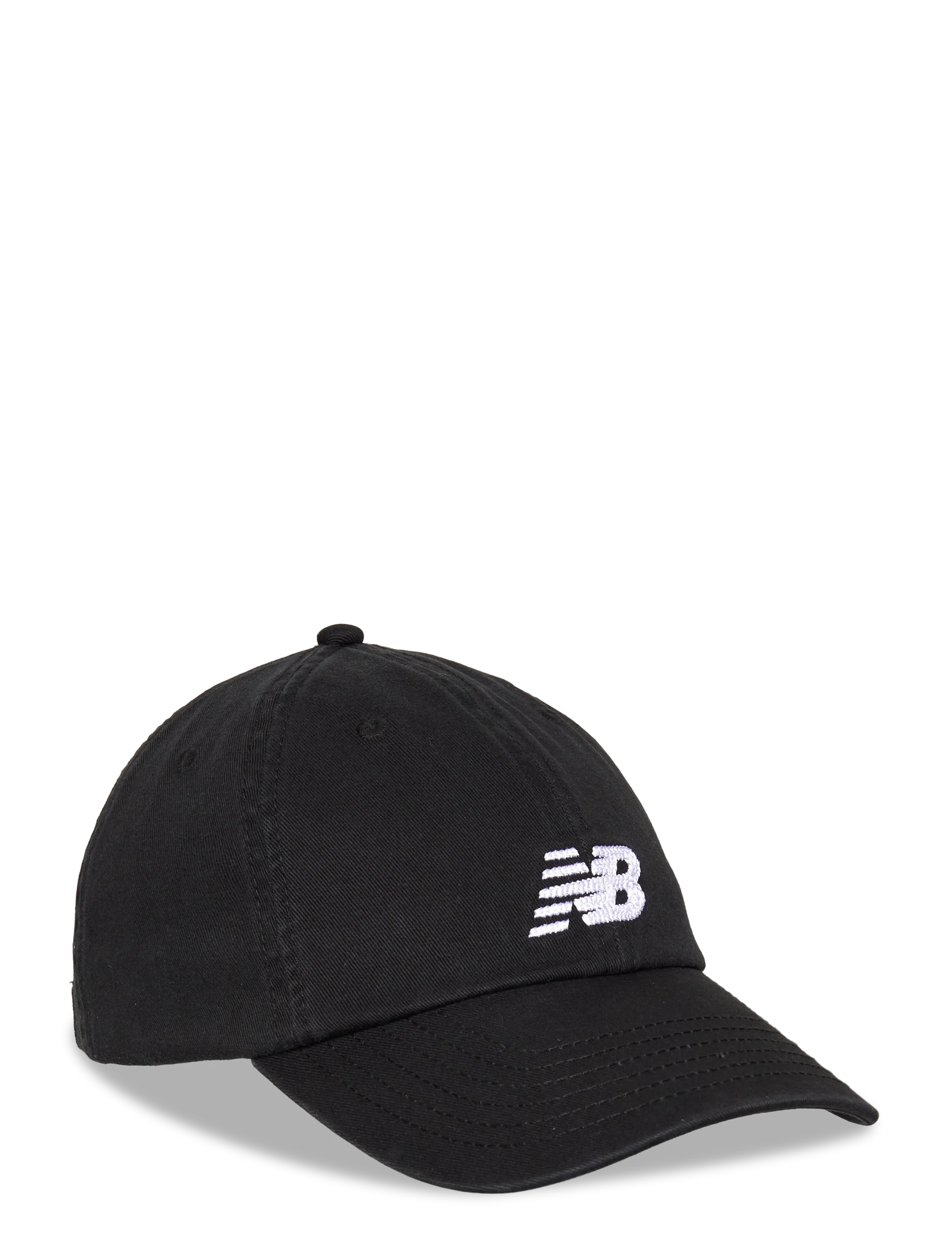 New Balance 6 Panel Chain Stitch Logo - New Balance - BLACK / black