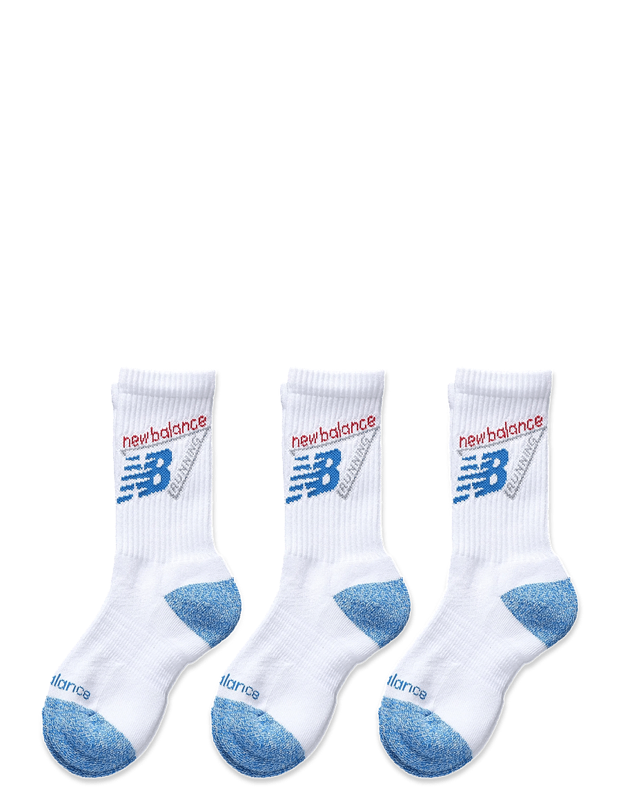 New Balance - Youth Lifestyle Graphic Crew 3 Pack - strumpor - assortment 4 - 0