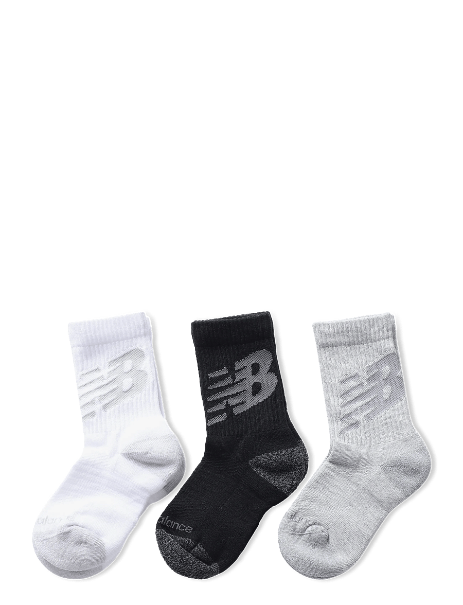 New Balance - Youth Lifestyle Graphic Crew 3 Pack - strumpor - assortment 5 - 0