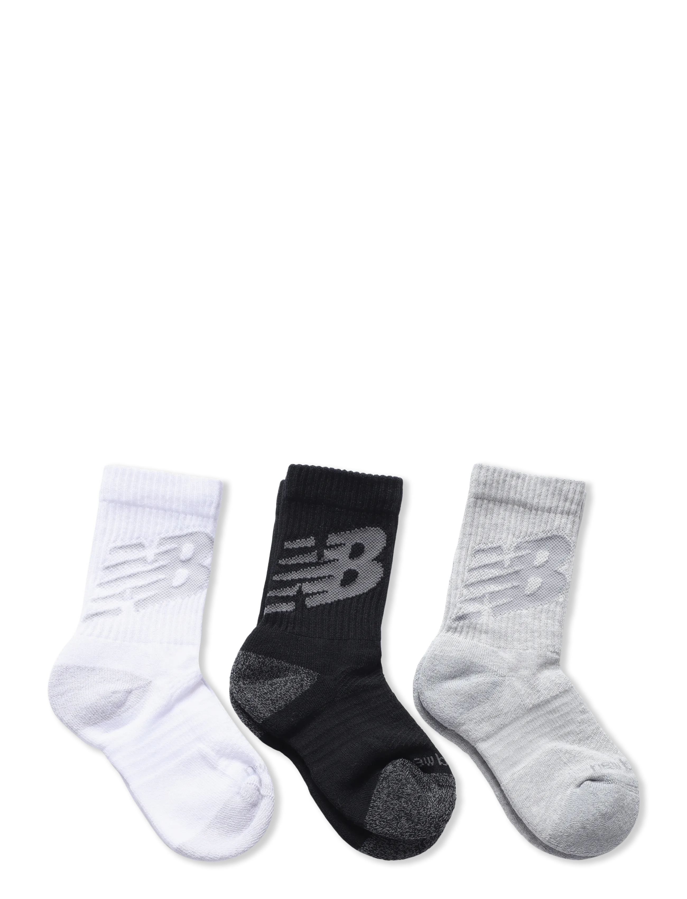 New Balance - Youth Lifestyle Graphic Crew 3 Pack - strumpor - assortment 5 - 1