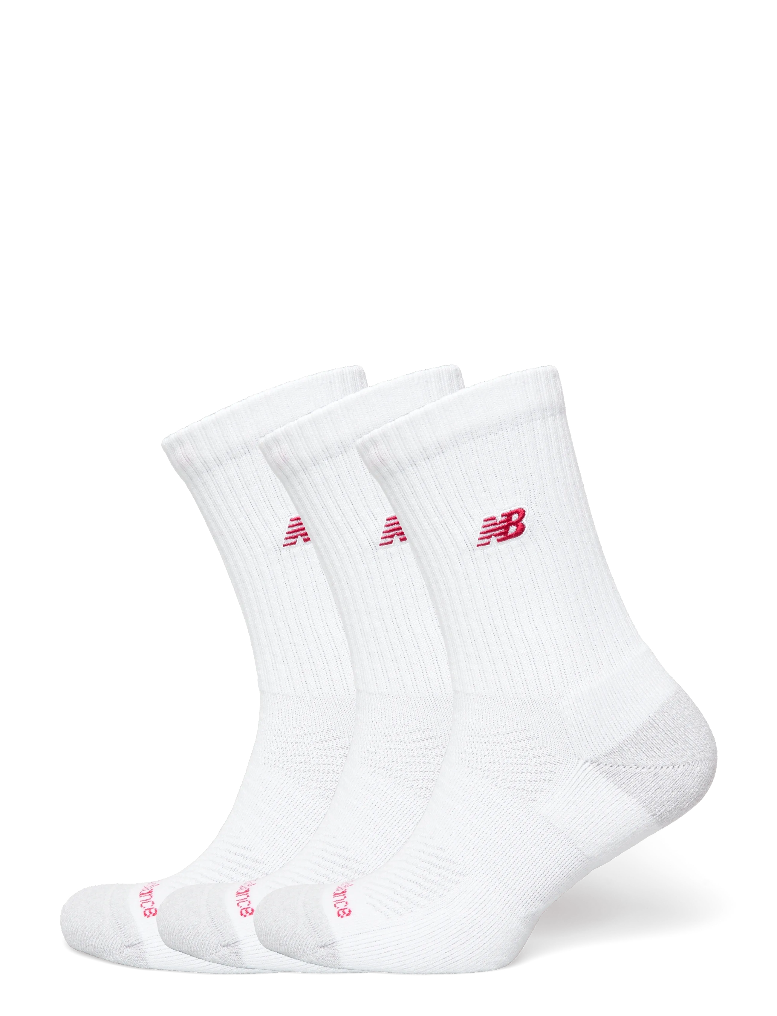 New Balance Active Premium Crew 3 Pack - Strømper - WHITE / white