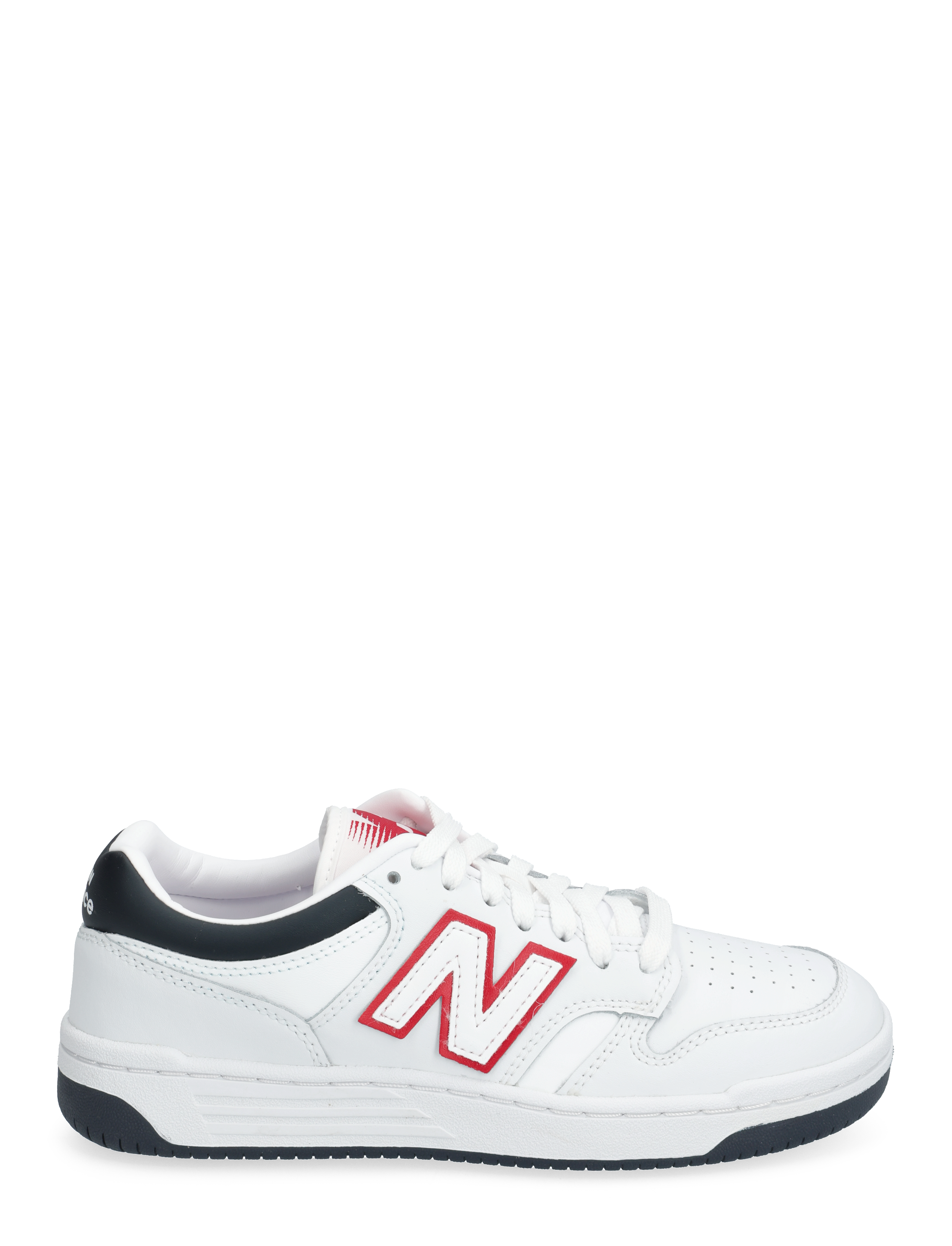 New Balance - New Balance BB480 - lav ankel - white/navy - 1