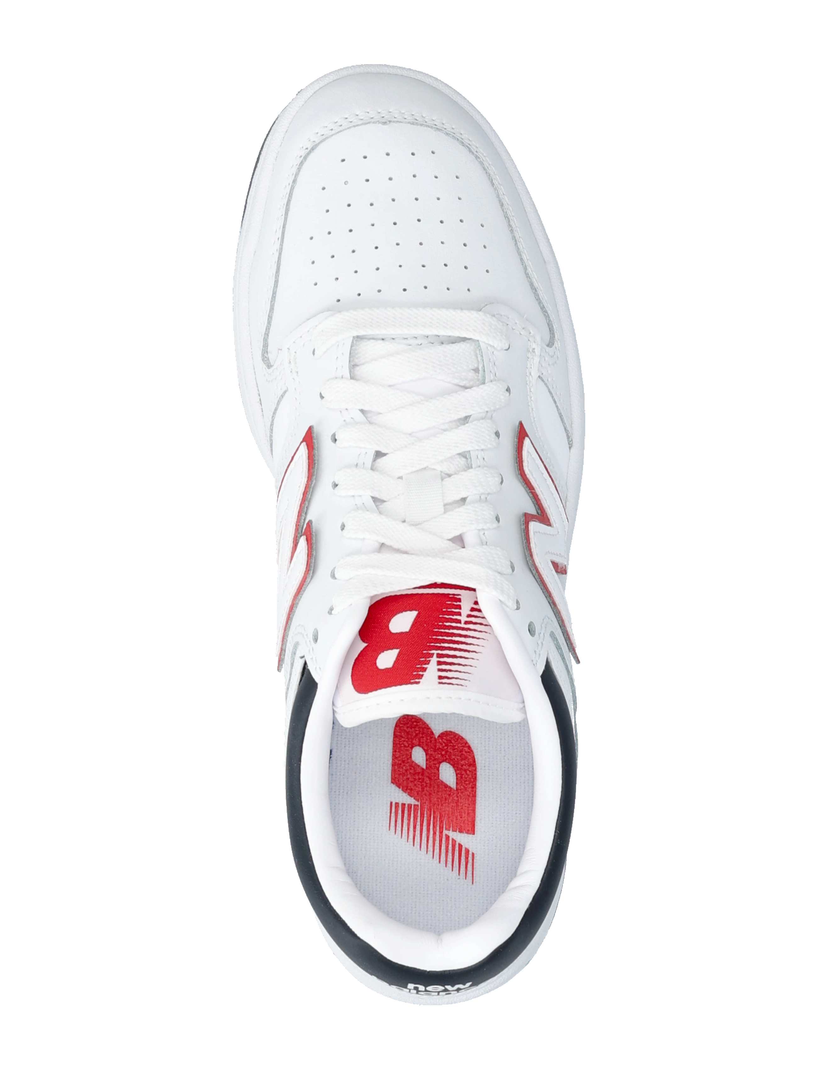 New Balance - New Balance BB480 - lav ankel - white/navy - 3