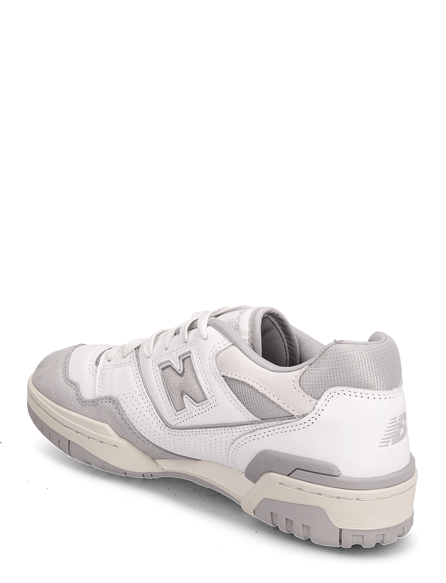 New Balance - New Balance BB550 - laag sneakers - white with raincloud - 2