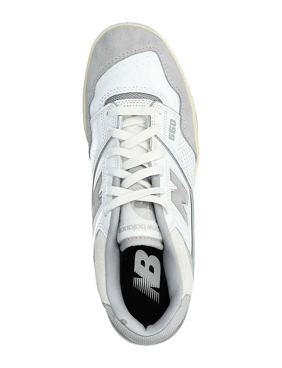 New Balance - New Balance BB550 - laag sneakers - white with raincloud - 3