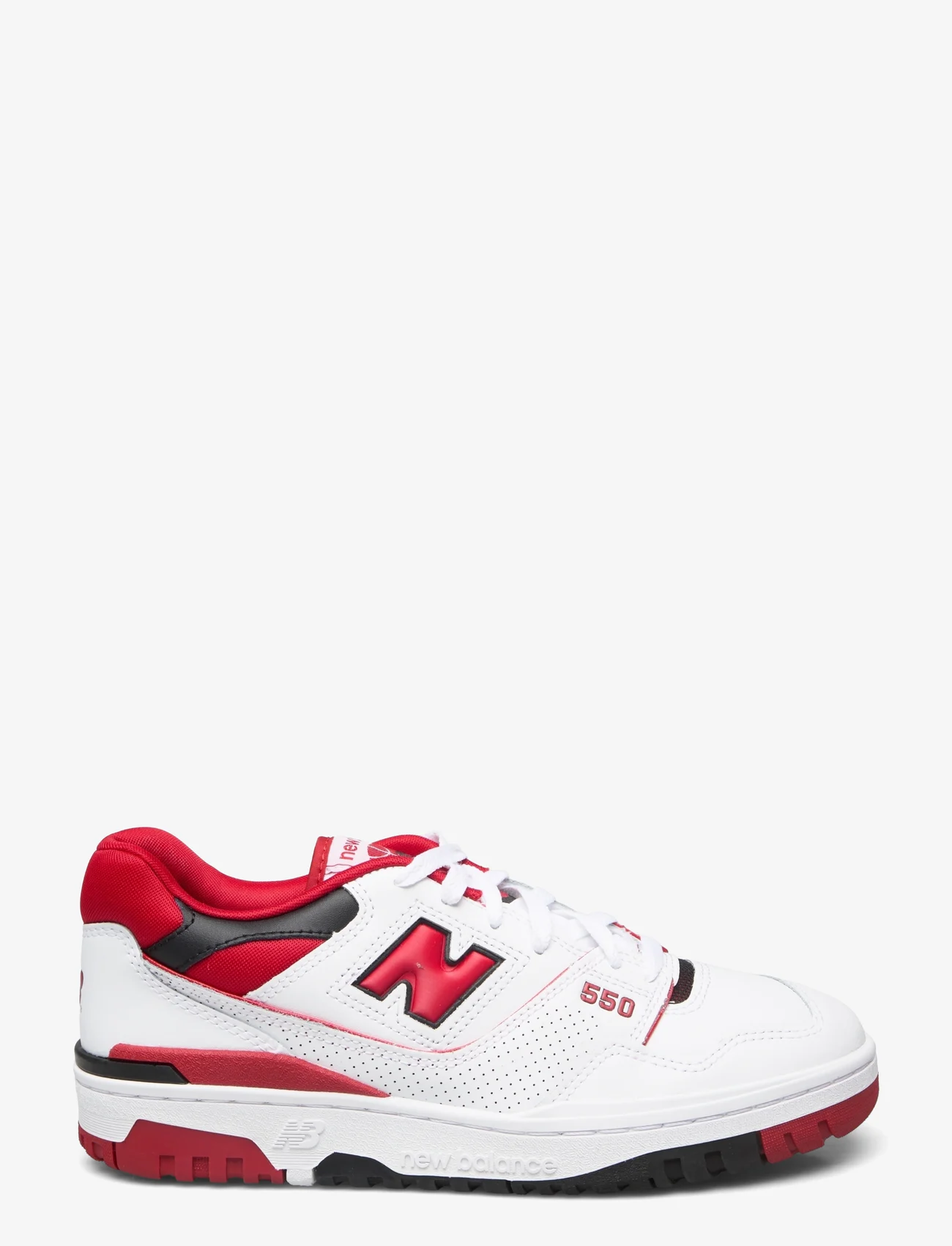 New Balance - New Balance 550 - lave sneakers - white/red - 1