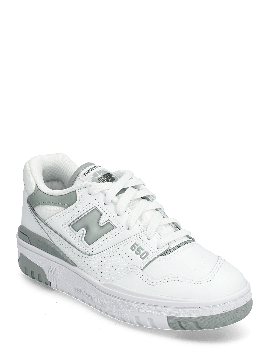 New Balance - New Balance BB550 - lave sneakers - white with juniper - 0