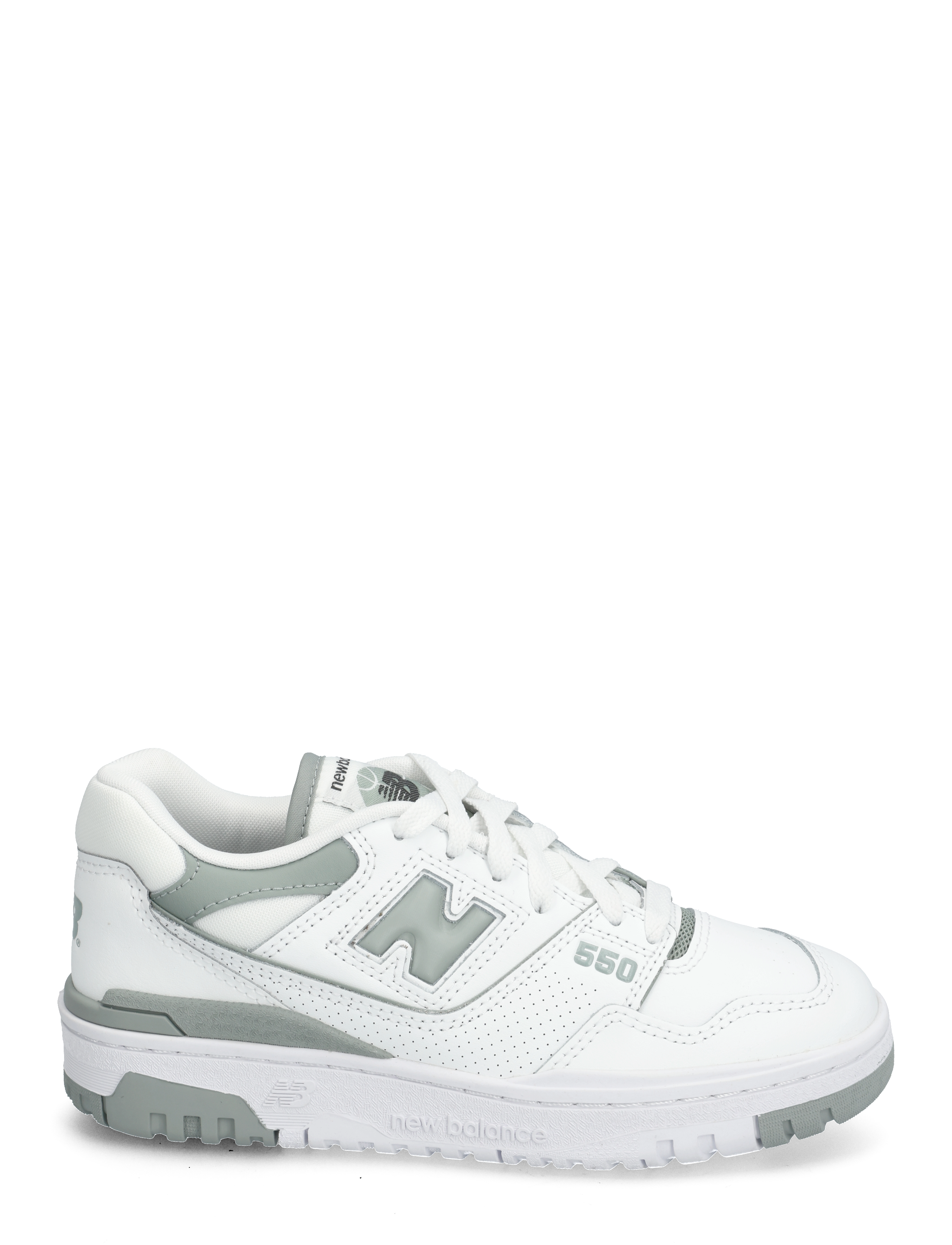 New Balance - New Balance BB550 - lave sneakers - white with juniper - 1