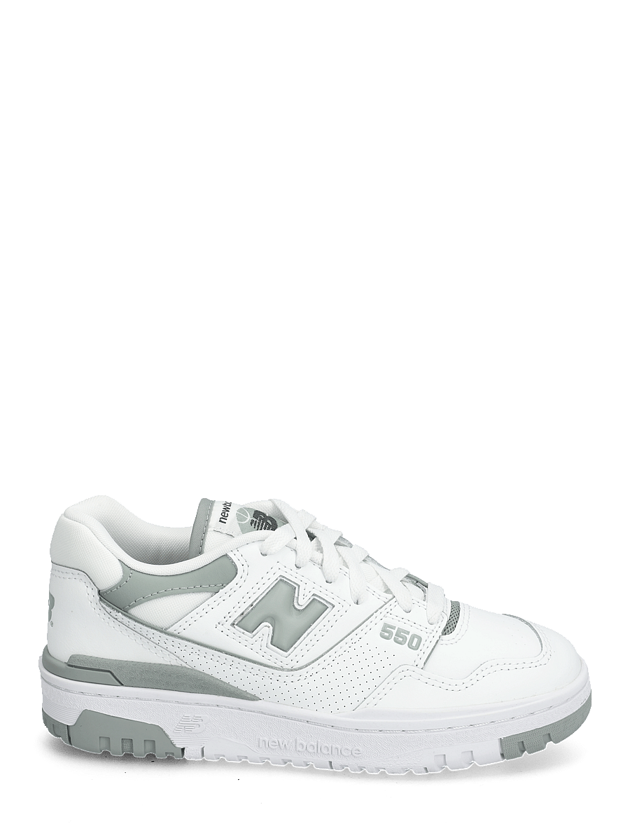 New Balance - New Balance BB550 - lave sneakers - white with juniper - 1