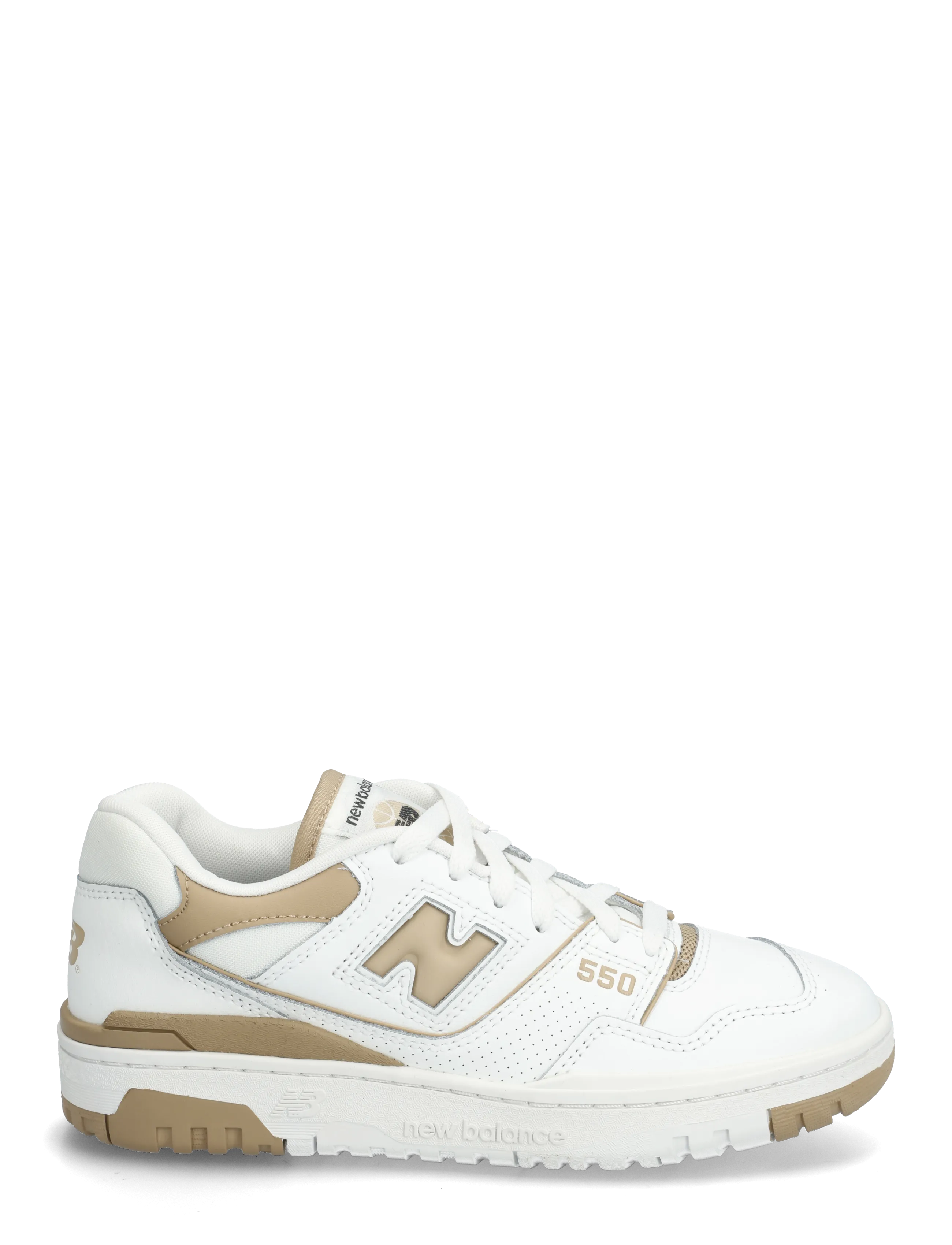 New Balance - New Balance BB550 - low top sneakers - white with incense - 1