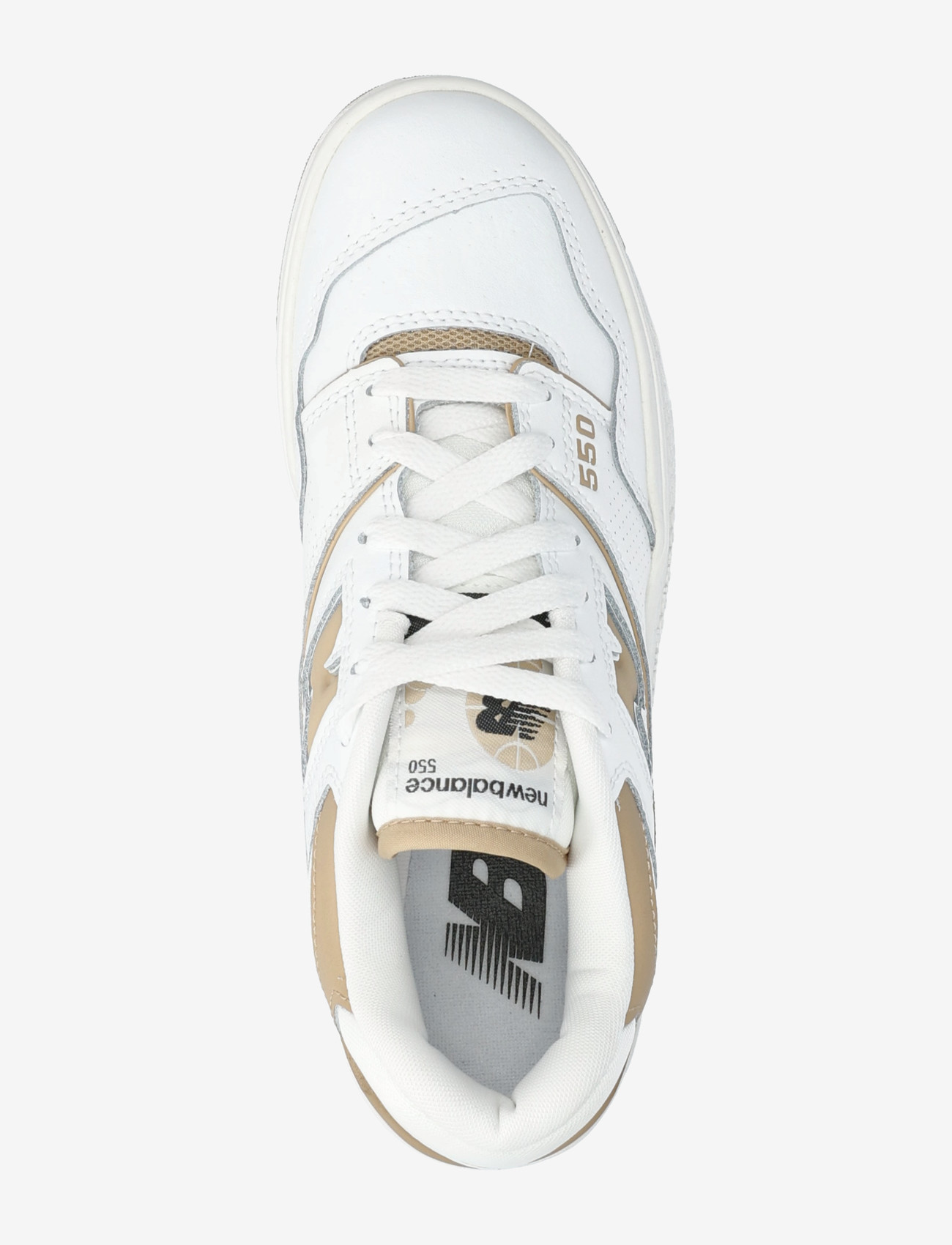 New Balance - New Balance BB550 - hohe sneaker - white with incense - 3