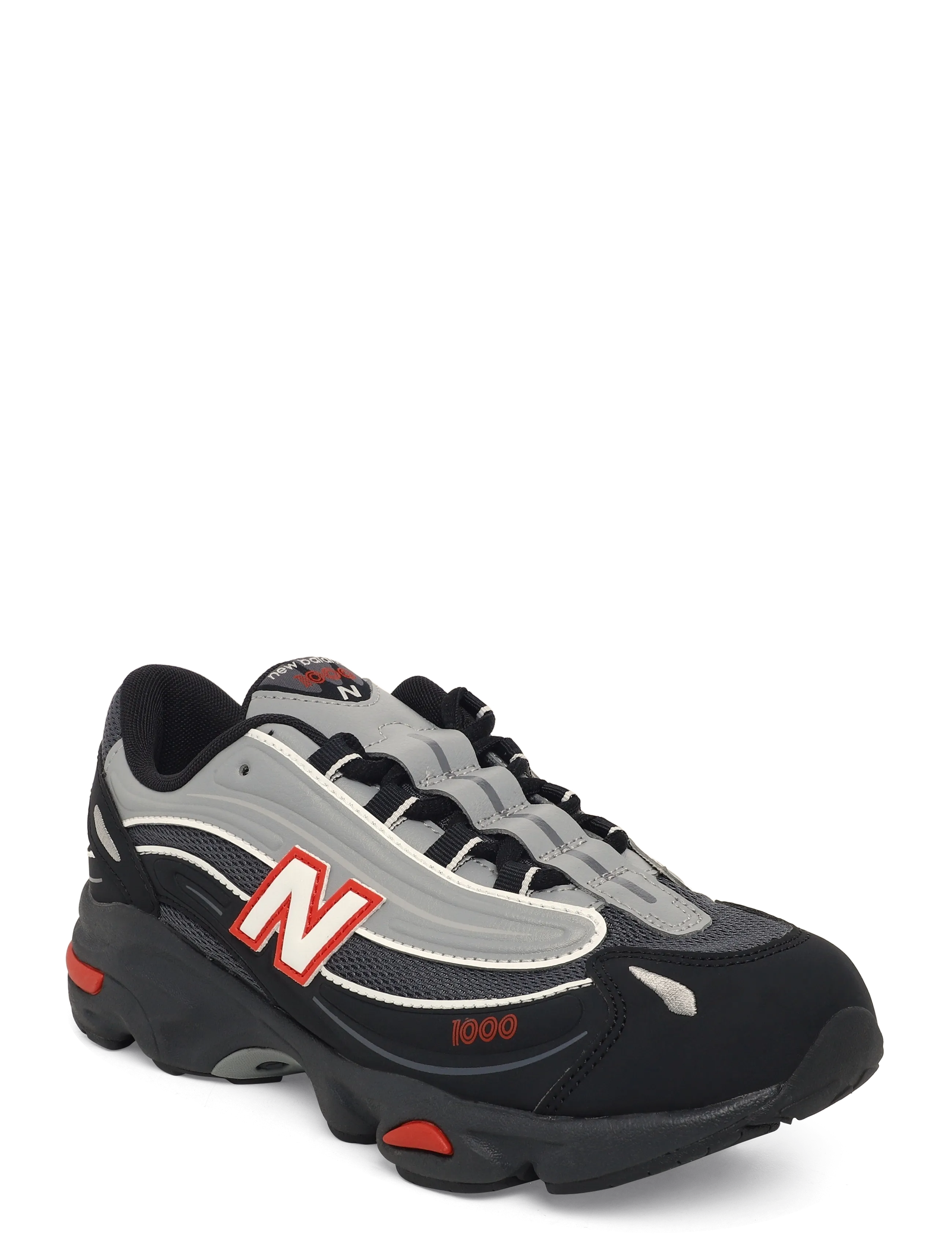 New Balance 1000 Kids Lace, 37, Sneakers, Schwarz - Low-top Kinder