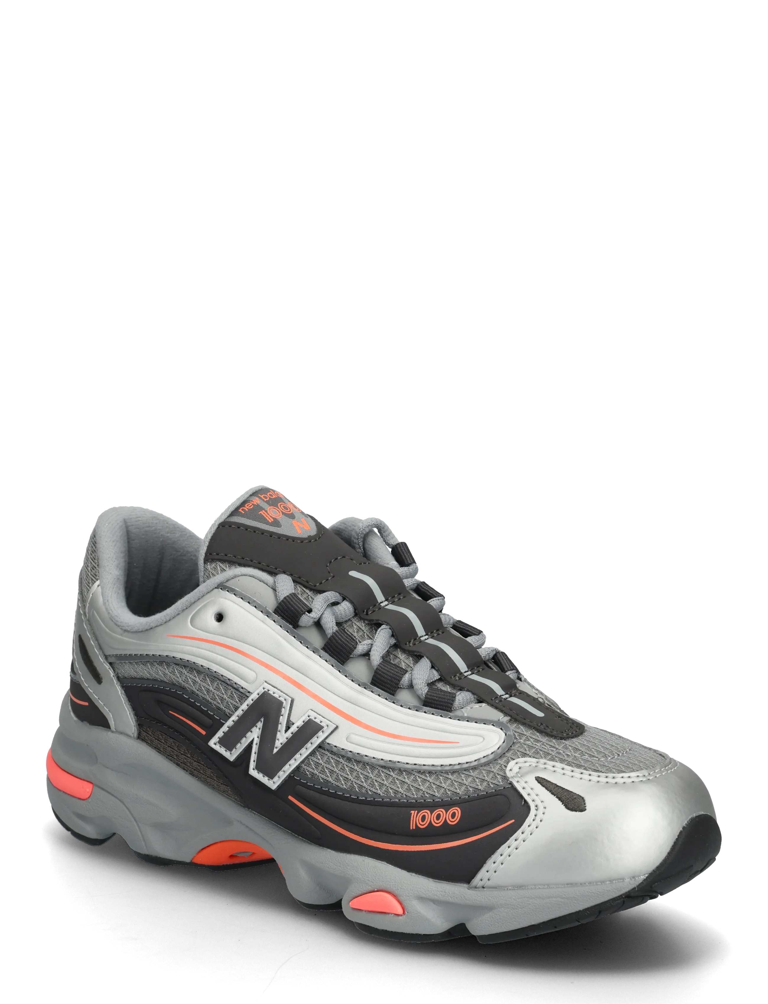 New Balance New Balance 1000 Kids Lace - Schuhe - SILVER METALLIC / grey