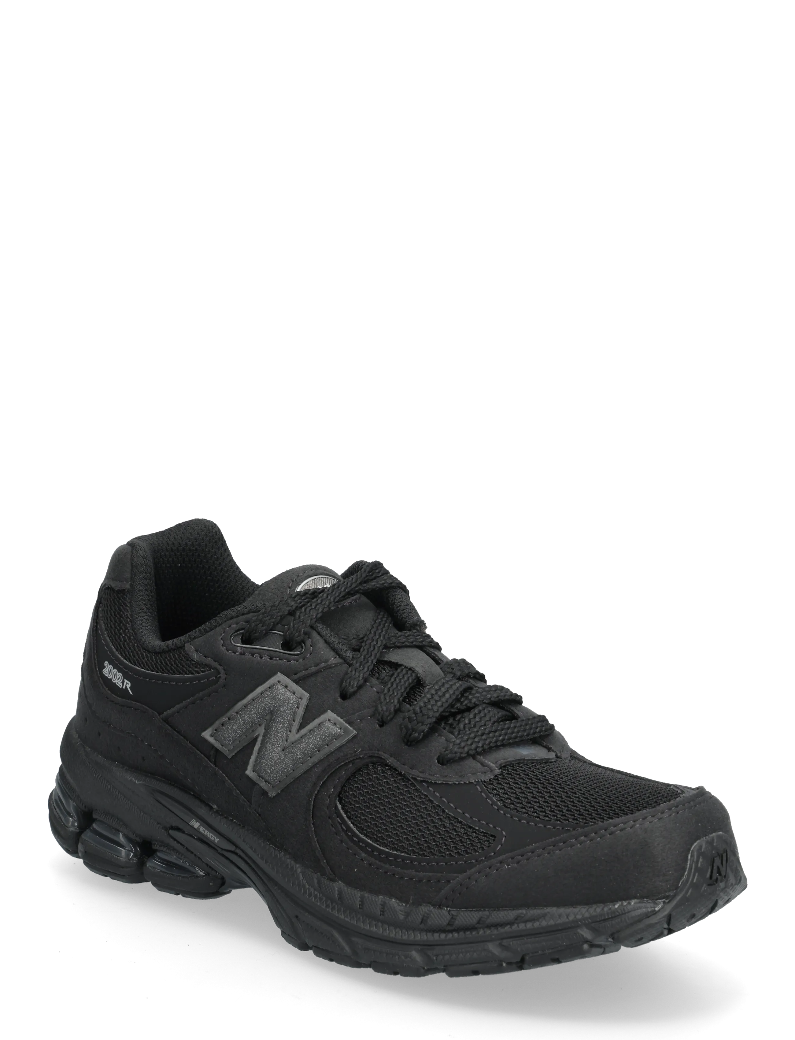 New Balance 2002 Kids Lace, Børn, Børne Snøresneakers, Sort, Str: 35.5