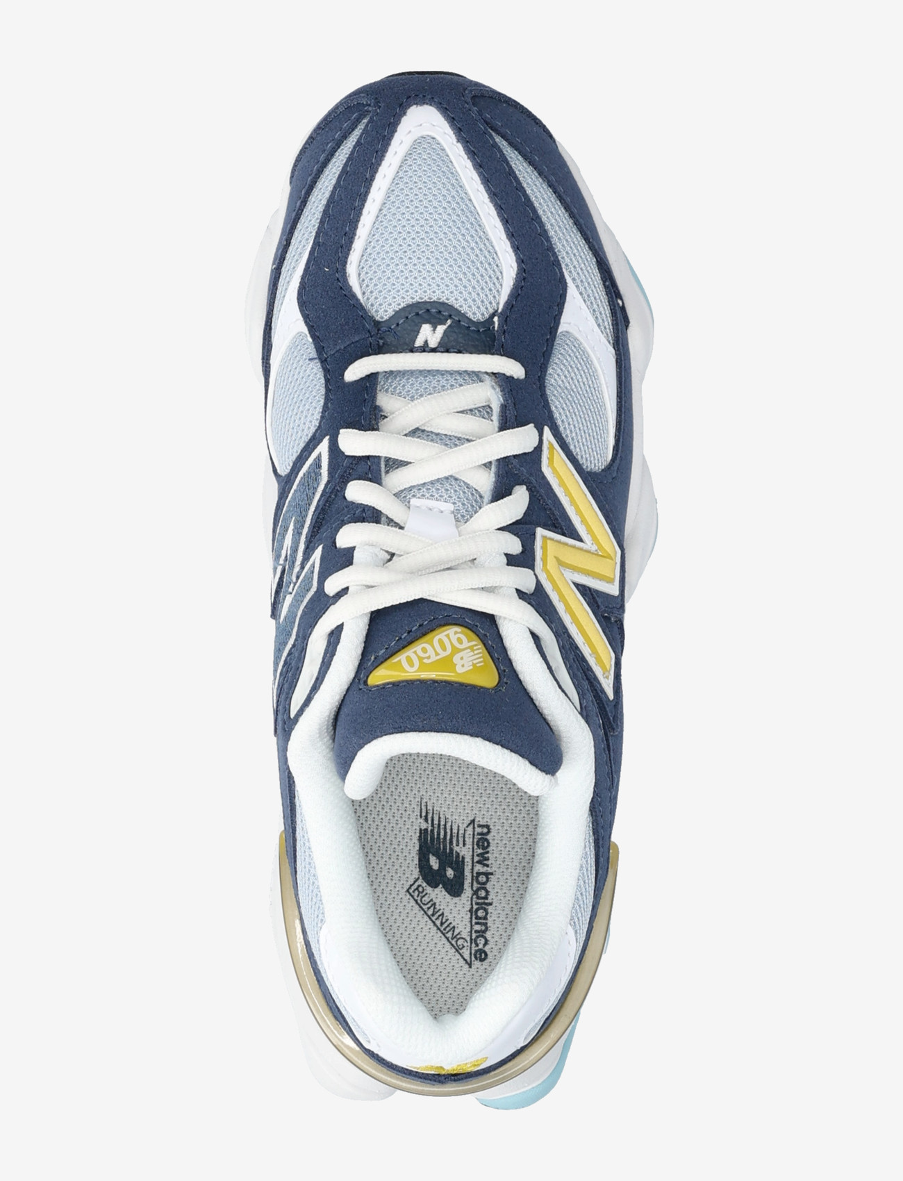 New Balance - New Balance 9060 Kids Lace - laisvalaikio batai žemu aulu - vintage indigo - 3
