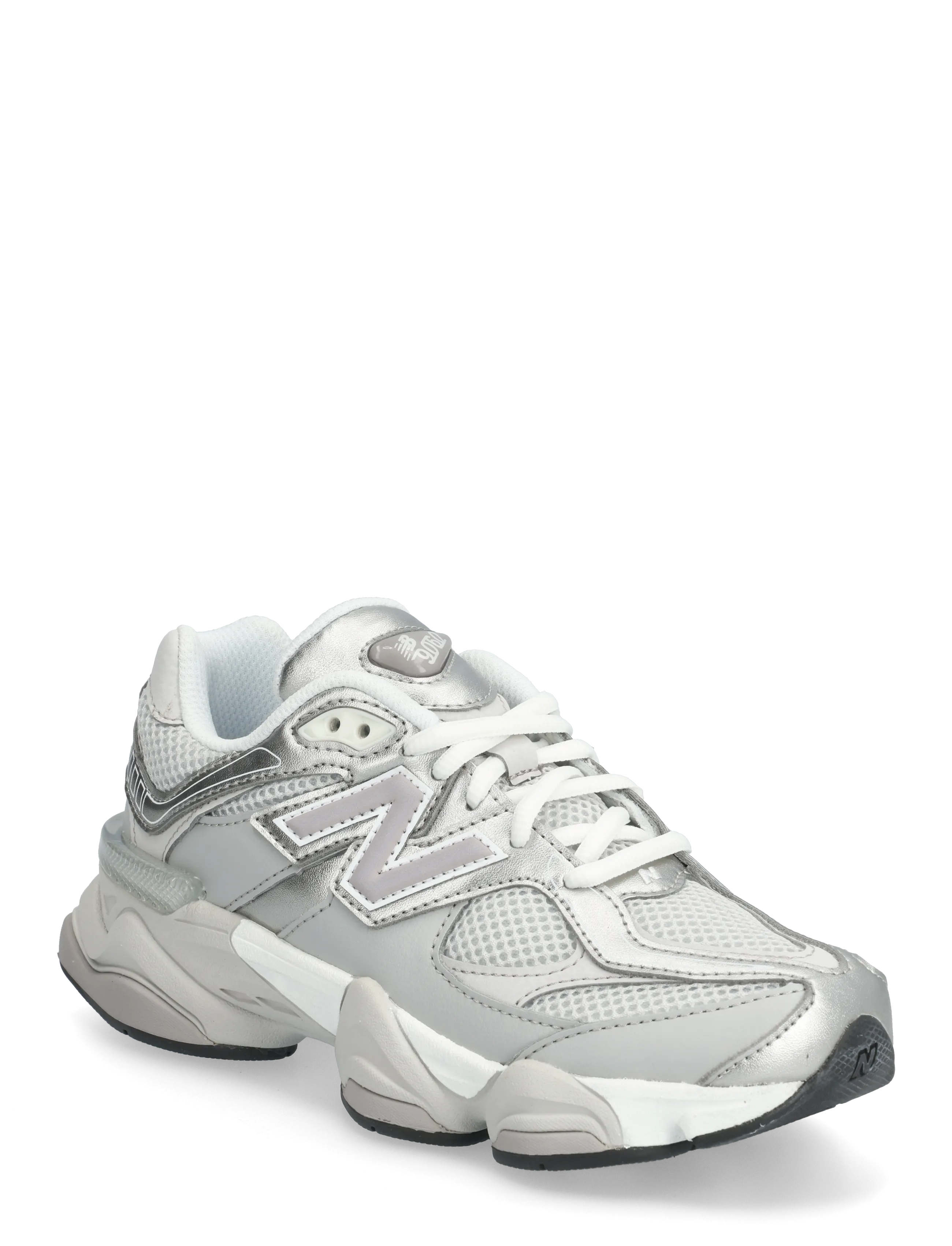 New Balance 9060 Kids Lace, 37, Sneakers, Silber - Low-top Kinder