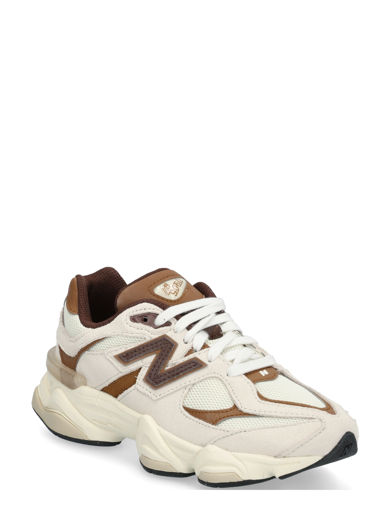 New Balance New Balance 9060 Kids Lace - Shoes - BREAKFAST TEA / cream