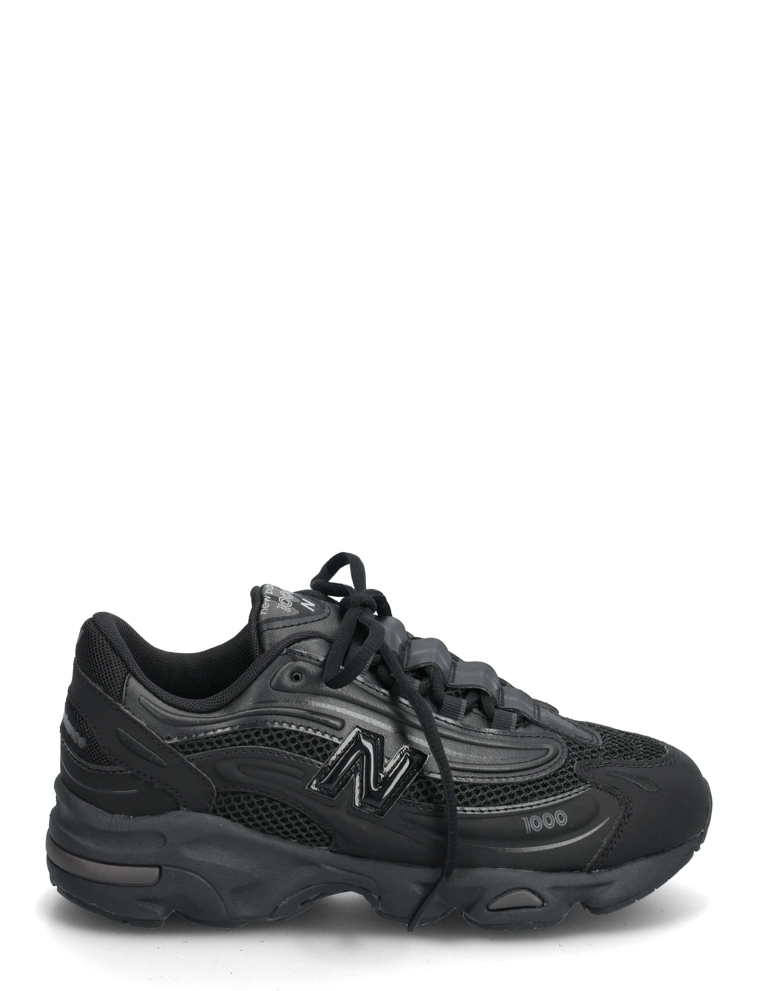 New Balance - New Balance 1000 Kids Lace - lágir strigaskór - black - 1