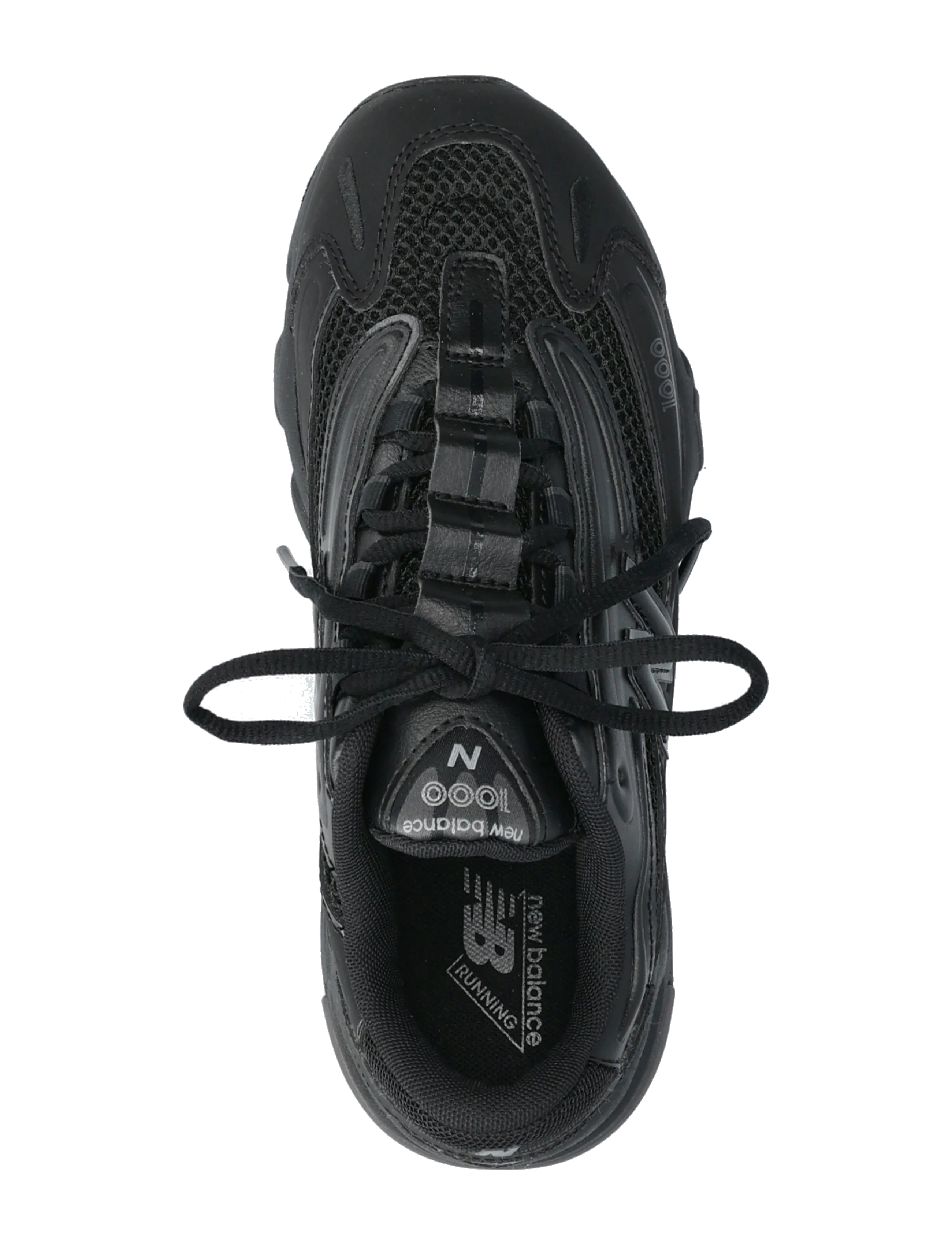 New Balance - New Balance 1000 Kids Lace - lágir strigaskór - black - 3