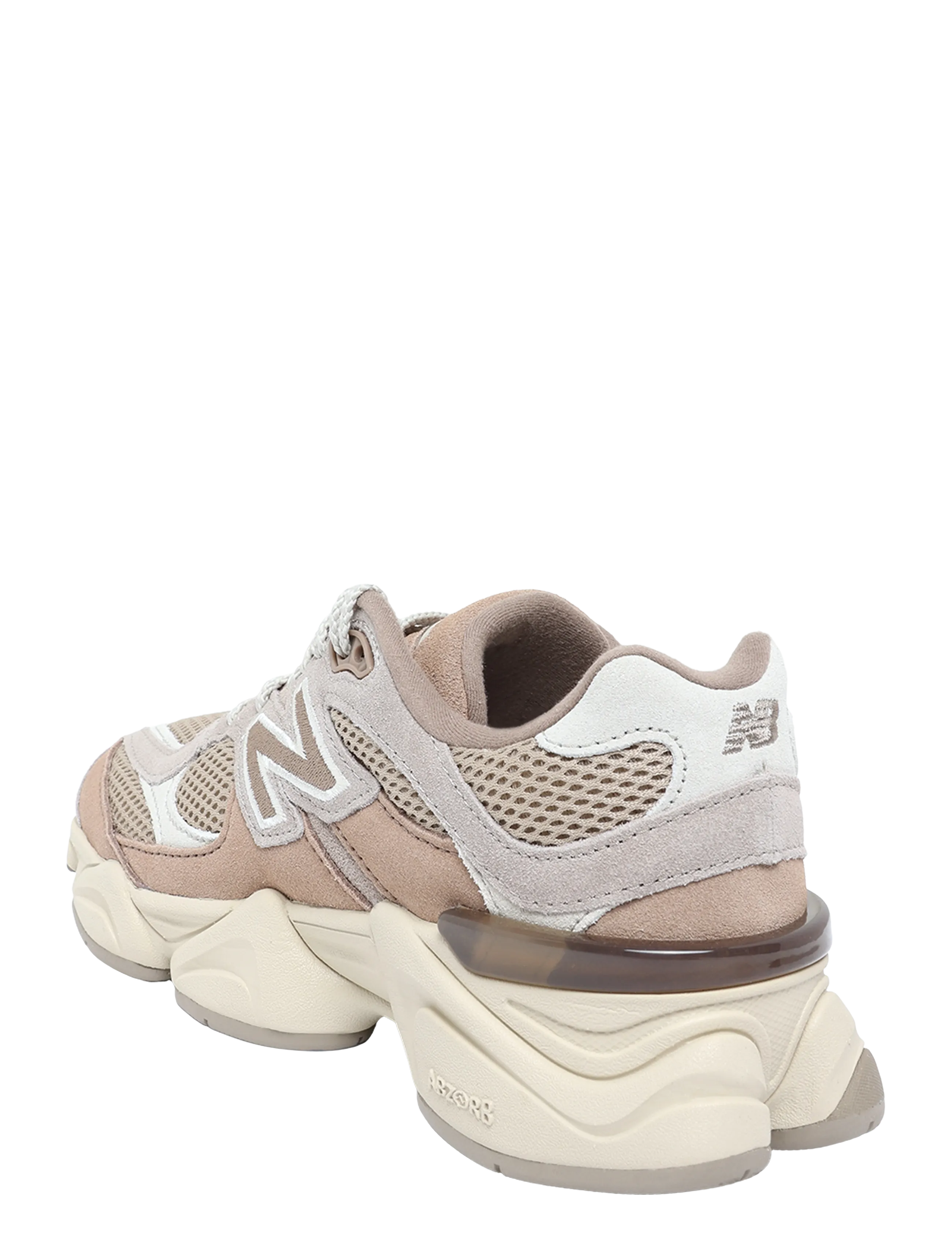 New Balance - New Balance 9060 Kids Lace - low-top sneakers - mushroom - 1