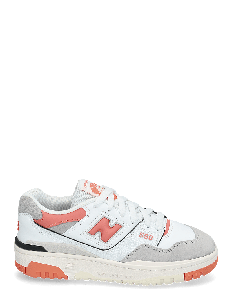 New Balance - New Balance 550 Kids Lace - ar zemu augšdaļu - white - 1