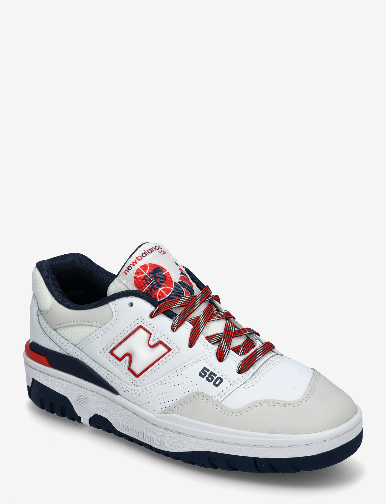 New Balance - New Balance 550 Kids Lace - kõrge säärega tossud - white - 0