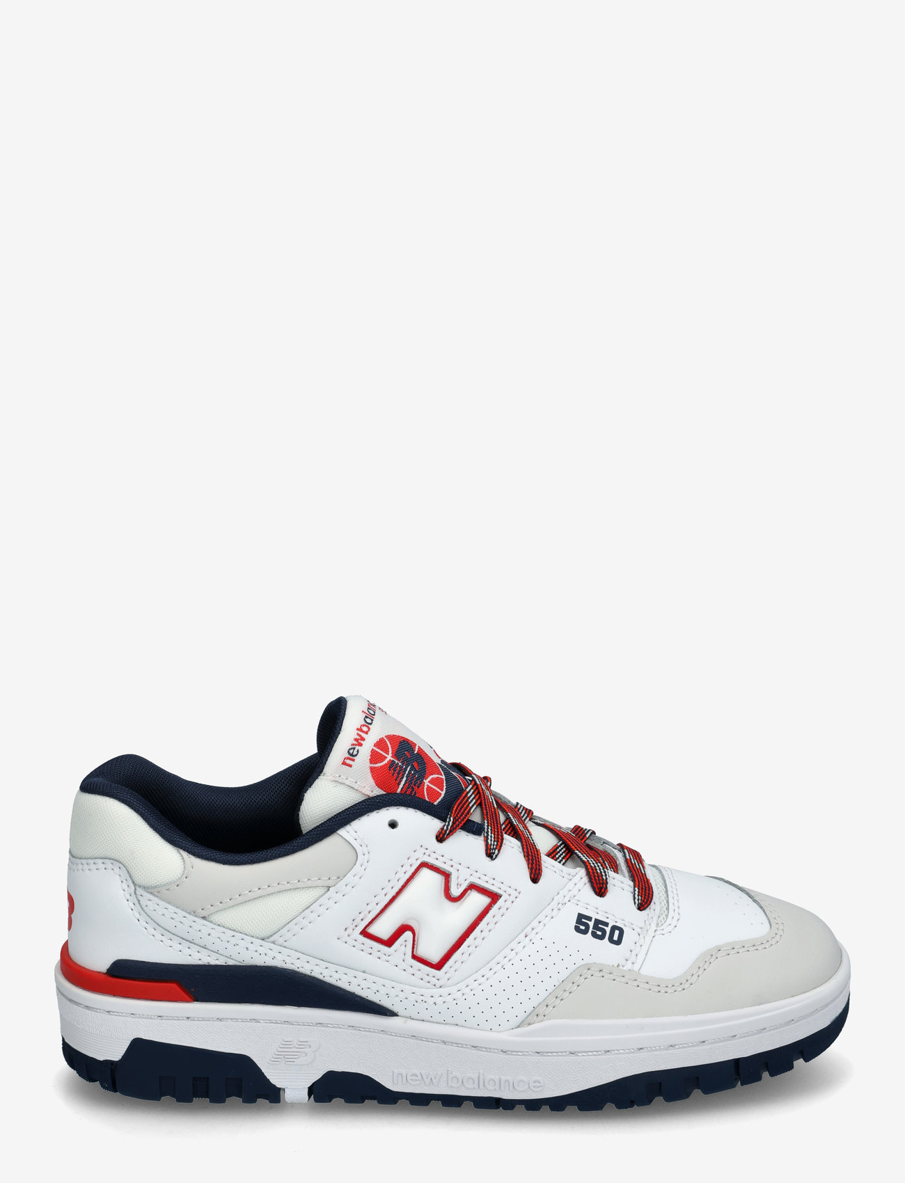 New Balance - New Balance 550 Kids Lace - kõrge säärega tossud - white - 1
