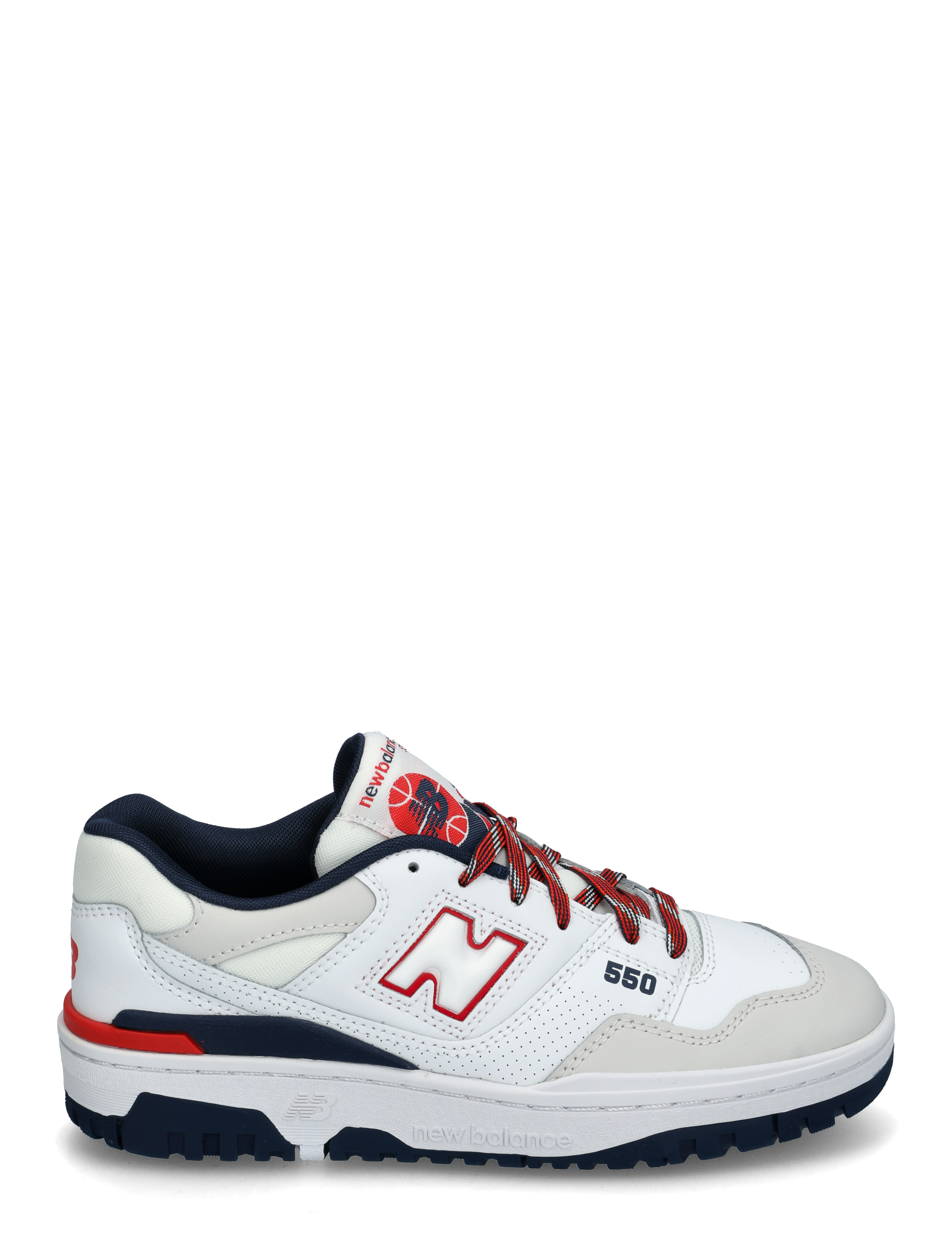 New Balance - New Balance 550 Kids Lace - baskets basses - white - 1