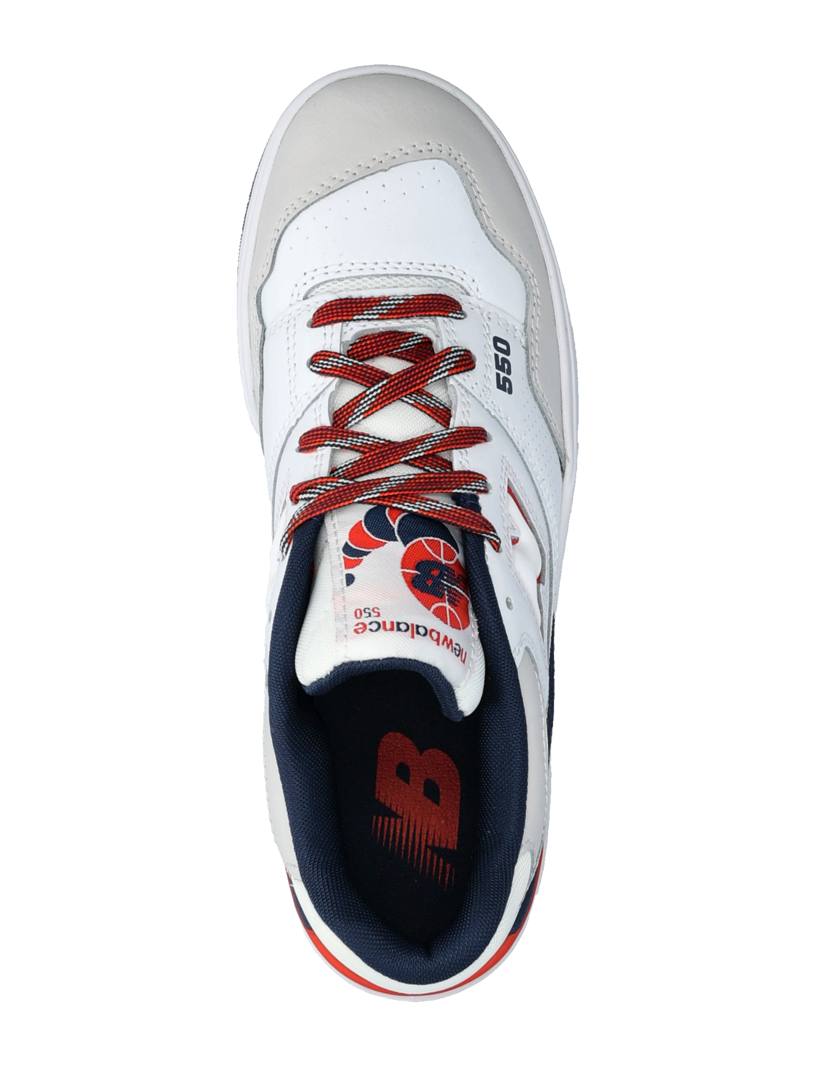 New Balance - New Balance 550 Kids Lace - baskets basses - white - 3