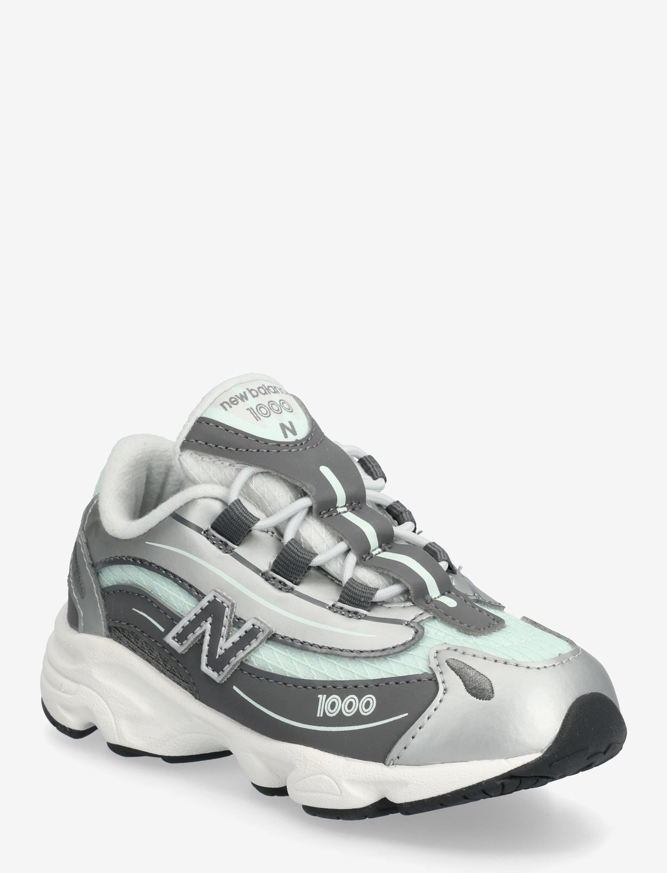 New Balance - New Balance 1000 Kids Bungee Lace - lave sneakers - cosmic jade - 0