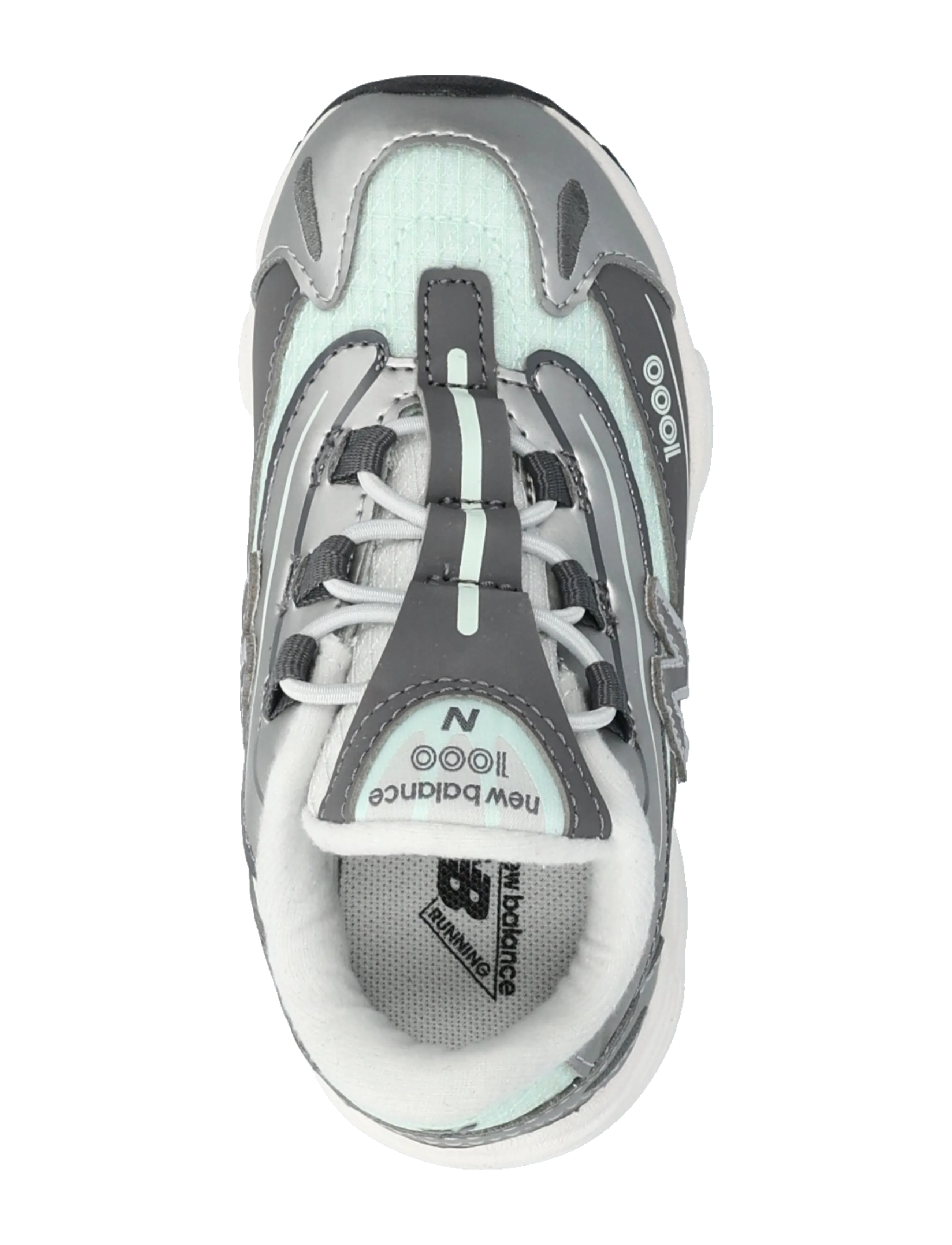 New Balance - New Balance 1000 Kids Bungee Lace - baskets basses - cosmic jade - 3