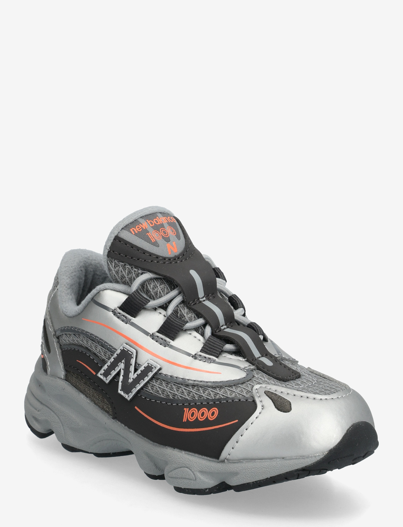 New Balance - New Balance 1000 Kids Bungee Lace - kõrge säärega tossud - silver metallic - 0