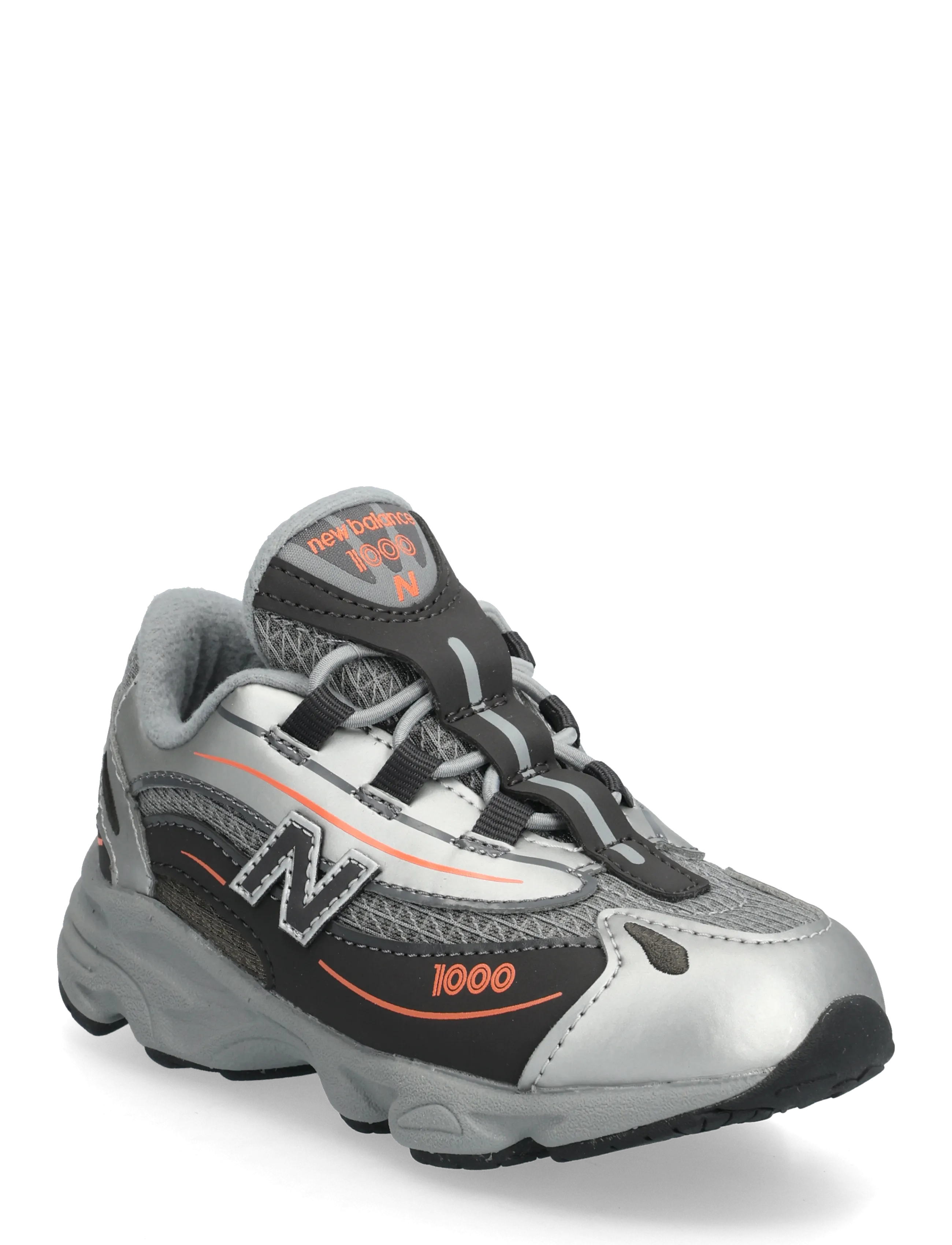 New Balance New Balance 1000 Kids Bungee Lace - Vis alt - SILVER METALLIC / silver