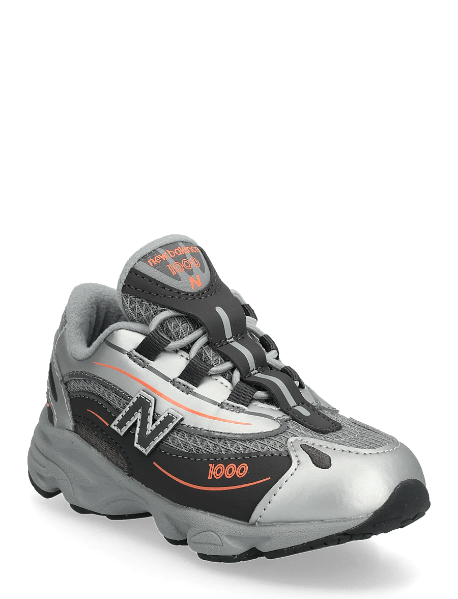 New Balance - New Balance 1000 Kids Bungee Lace - niedriger schnitt - silver metallic - 0