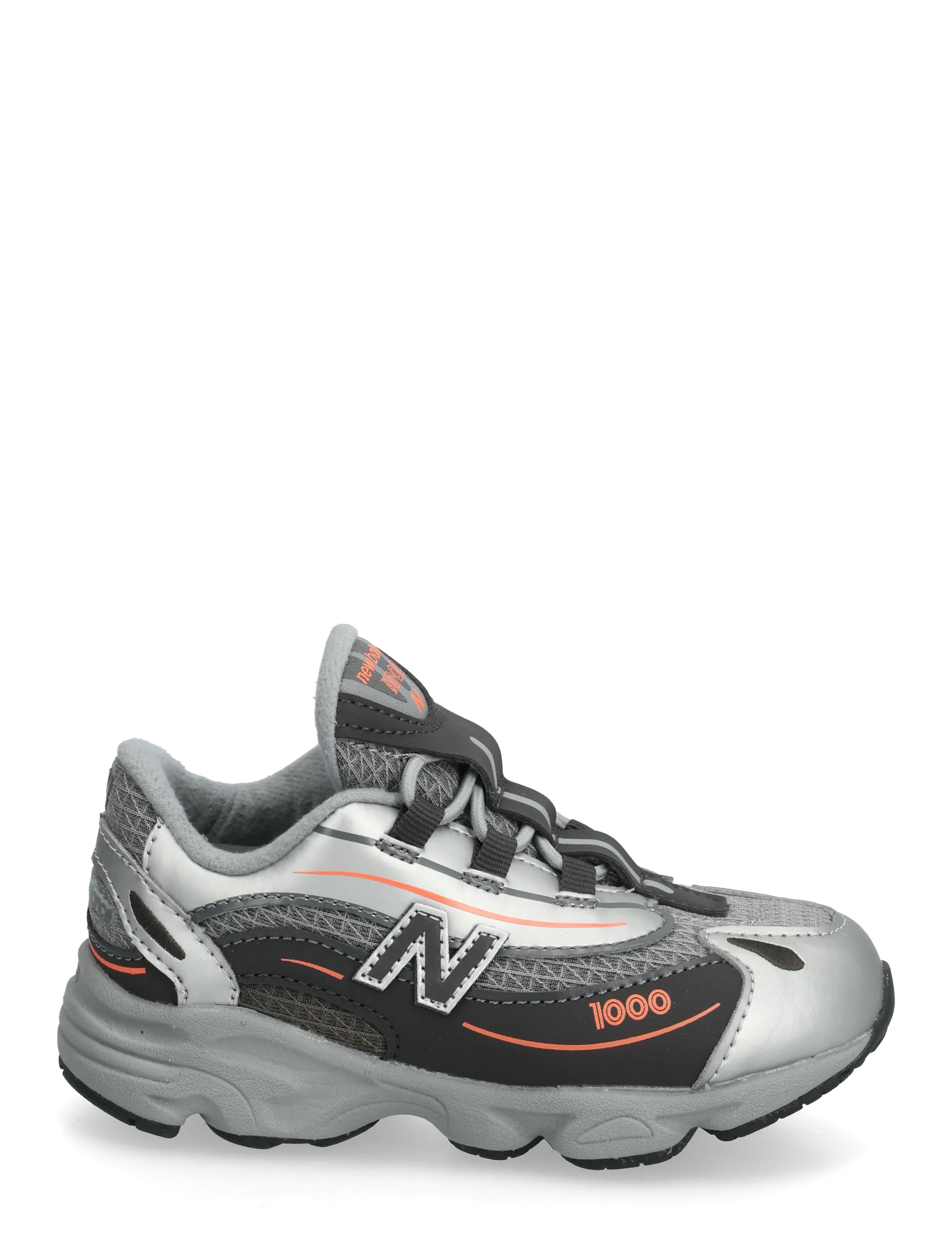 New Balance - New Balance 1000 Kids Bungee Lace - niedriger schnitt - silver metallic - 1