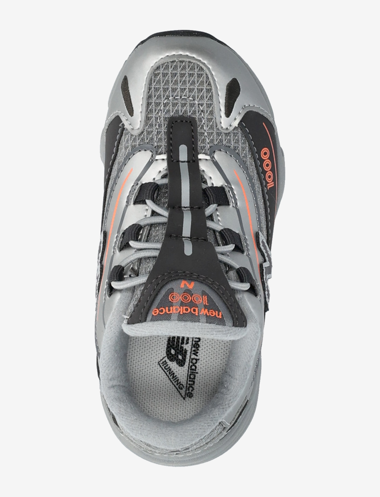 New Balance - New Balance 1000 Kids Bungee Lace - kõrge säärega tossud - silver metallic - 3